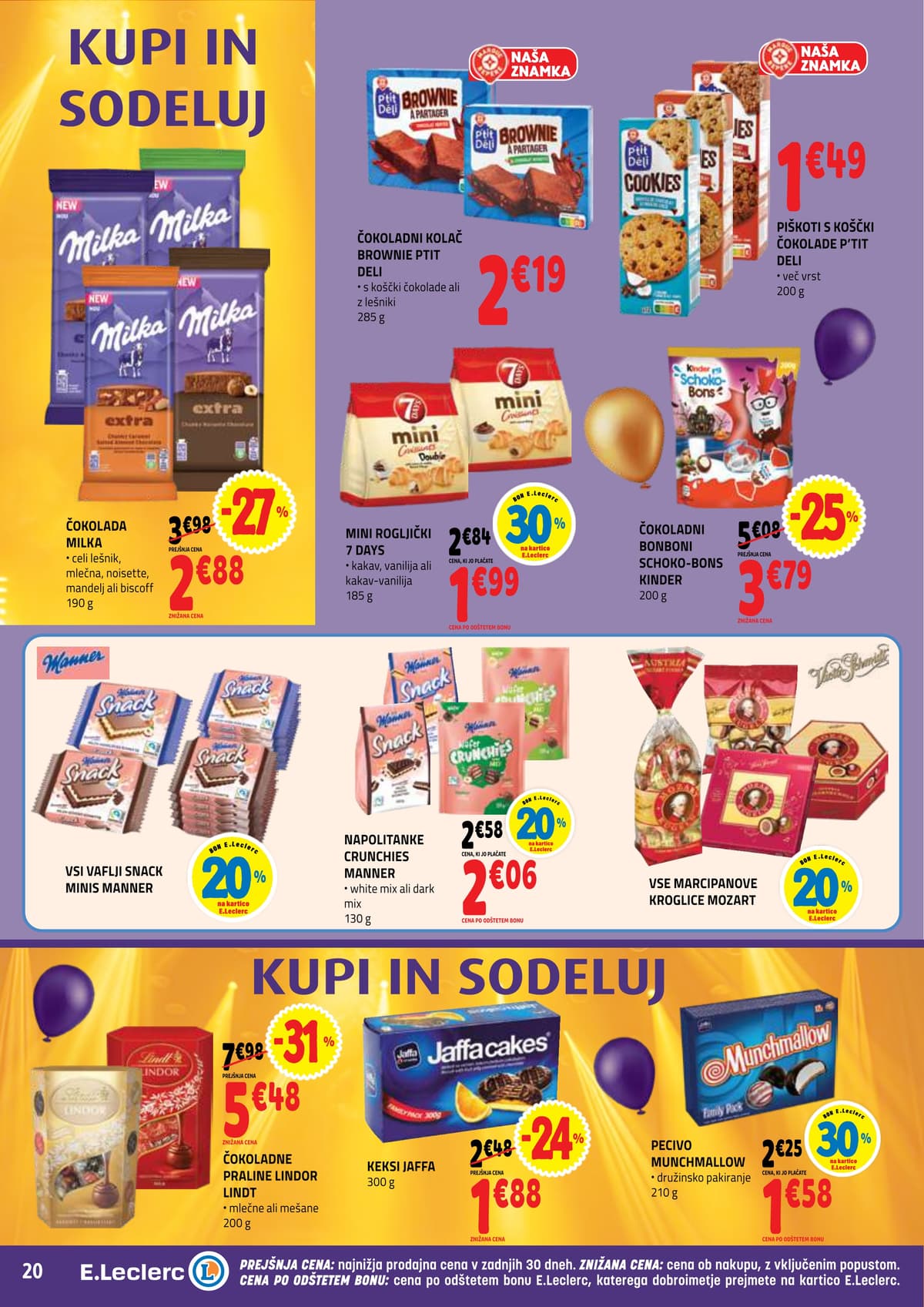 Stran 20. E.Leclerc kataloga - Akcijska Ponudba