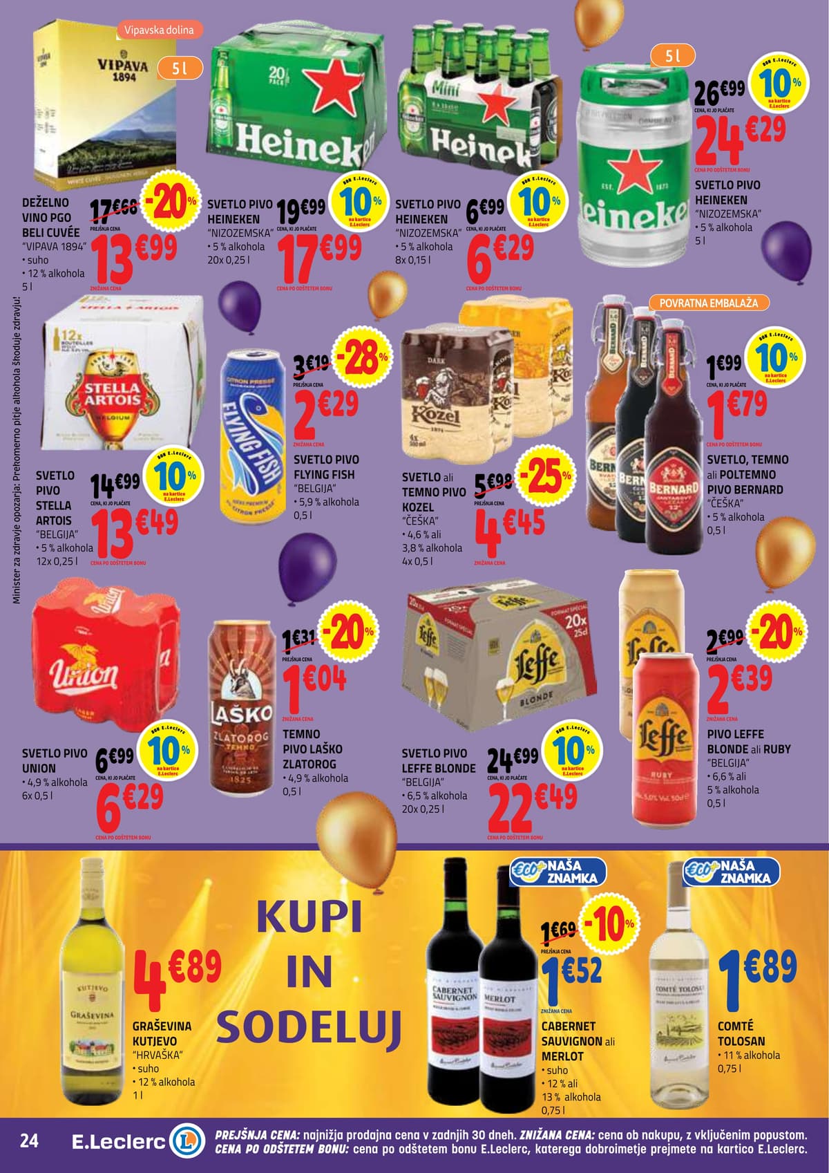 Stran 24. E.Leclerc kataloga - Akcijska Ponudba