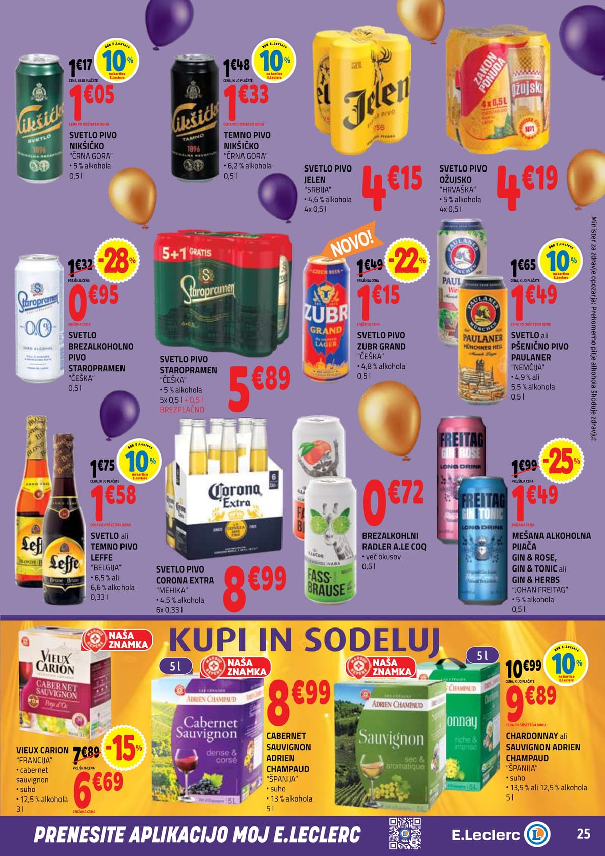 Stran 25. E.Leclerc kataloga - Akcijska Ponudba