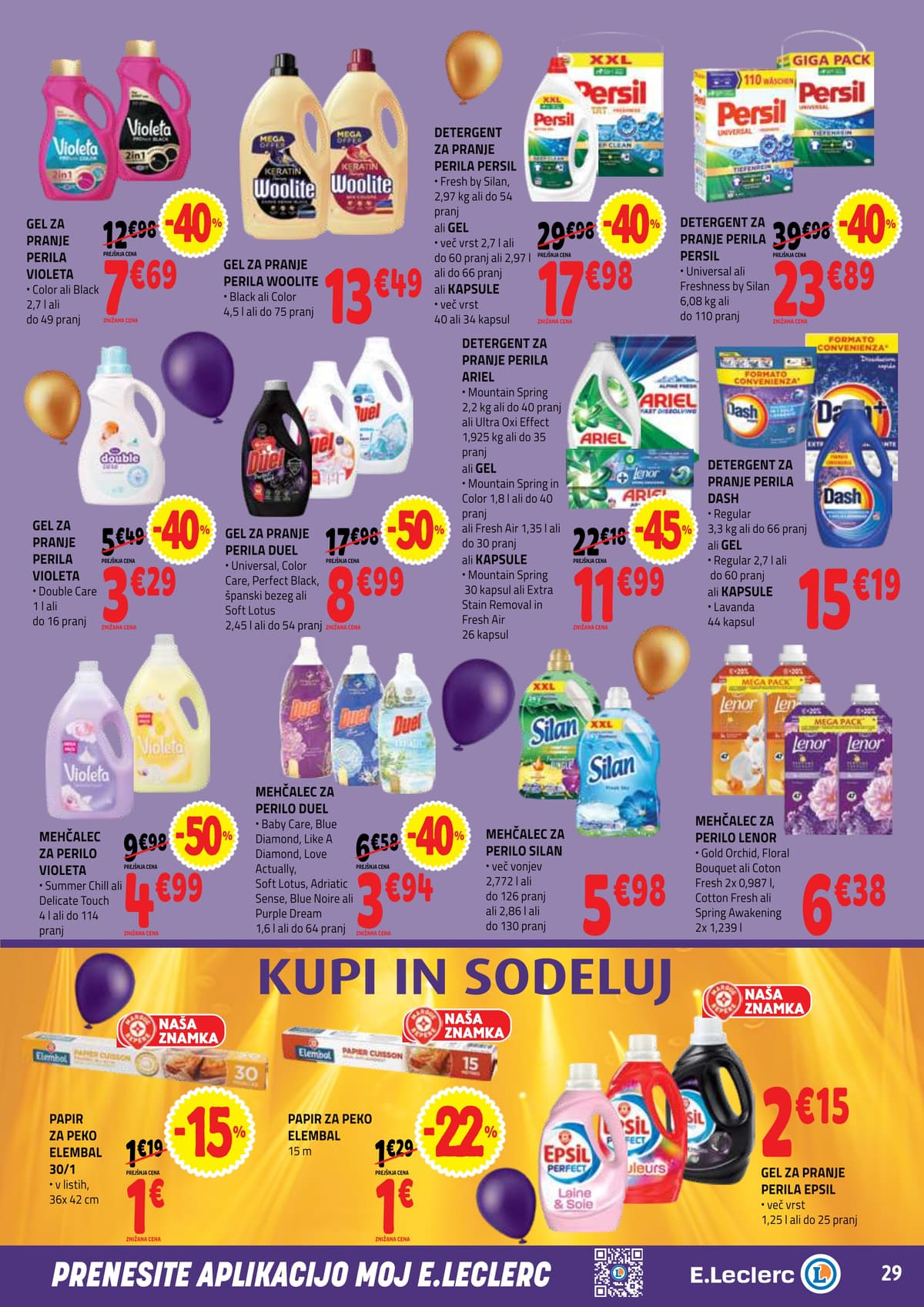 Stran 29. E.Leclerc kataloga - Akcijska Ponudba