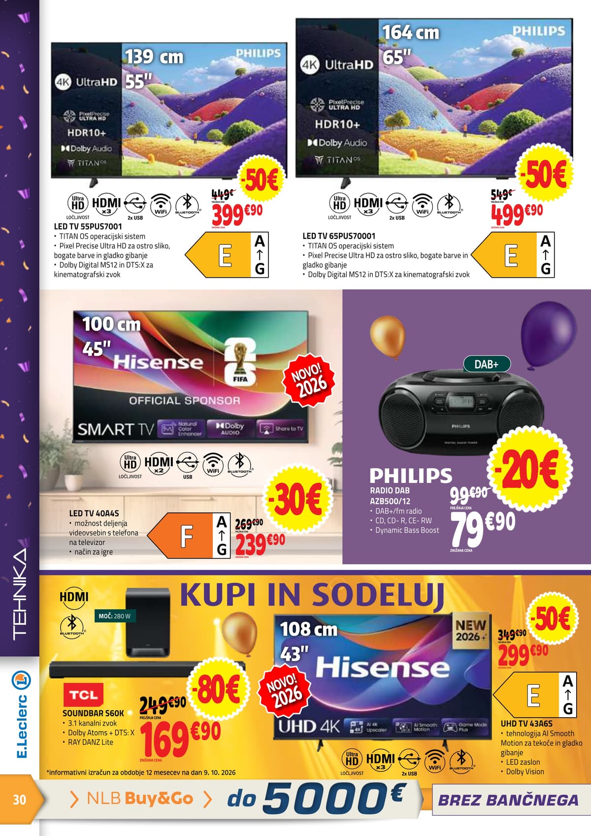 Stran 30. E.Leclerc kataloga - Akcijska Ponudba