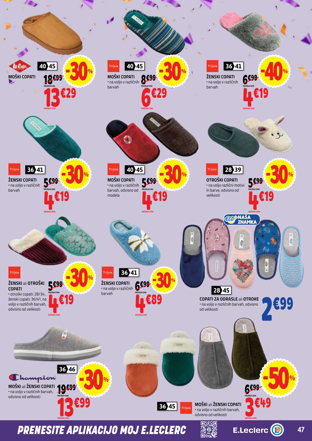 Stran 47. E.Leclerc kataloga - Akcijska Ponudba