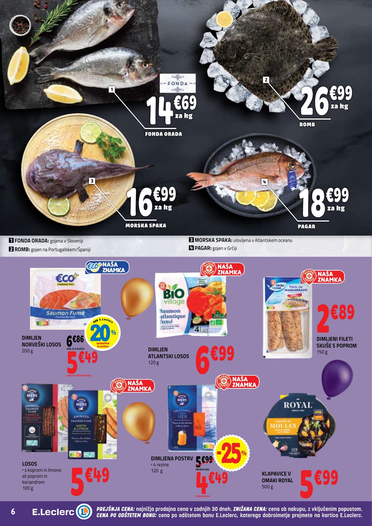 Stran 6. E.Leclerc kataloga - Akcijska Ponudba