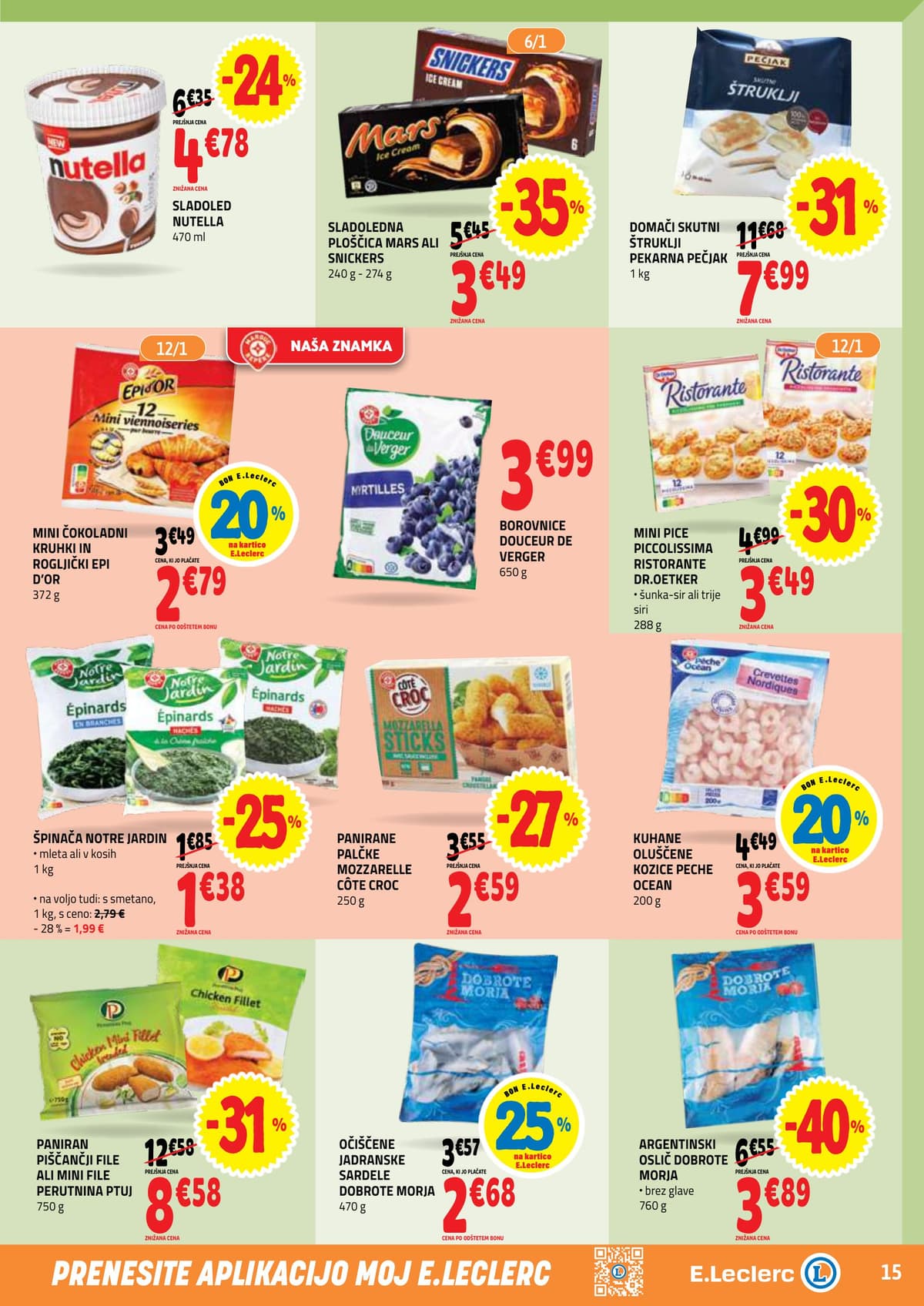 Stran 15. E.Leclerc kataloga - Akcijska Ponudba