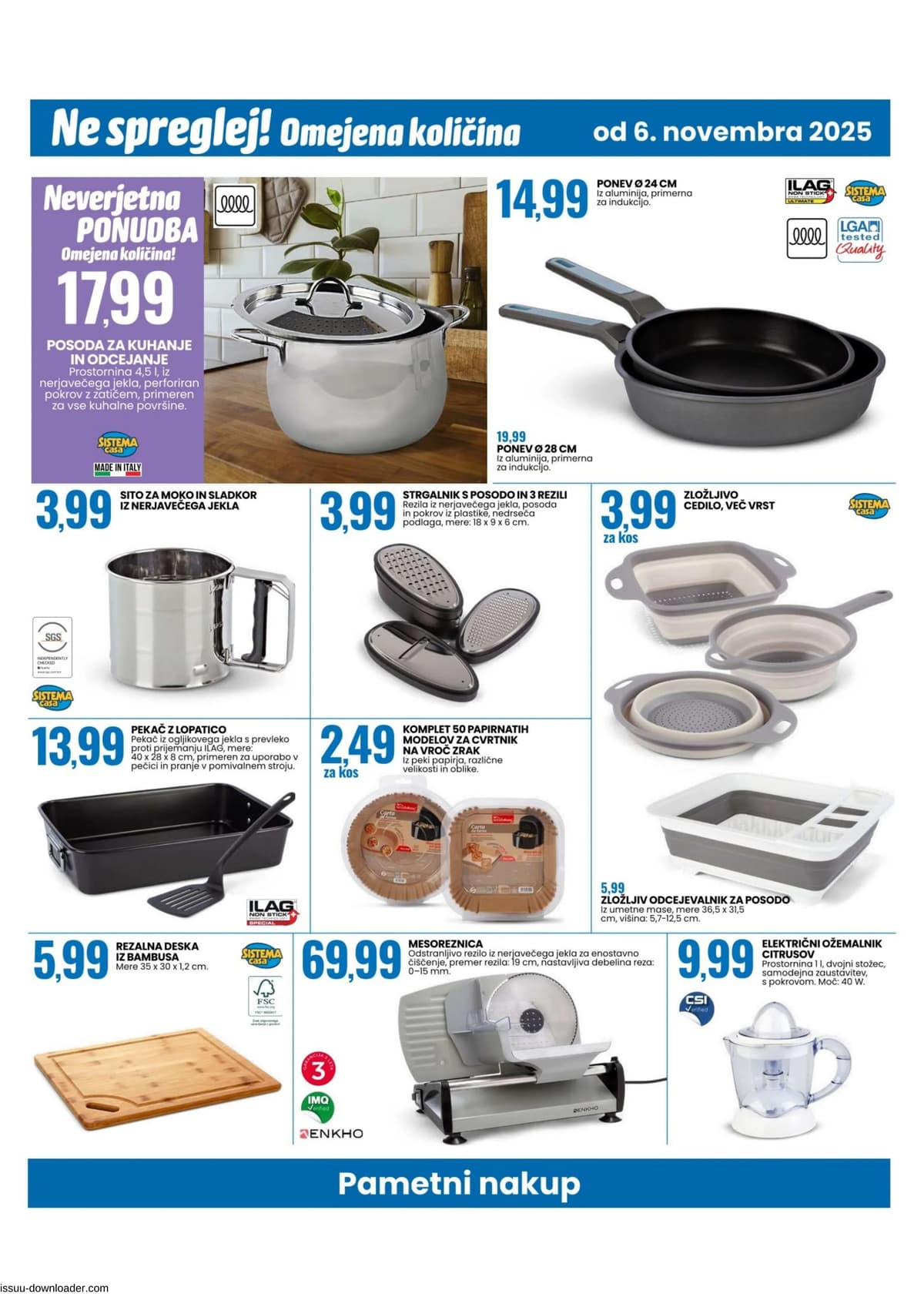 Stran 14. Eurospin kataloga - Pametni nakup