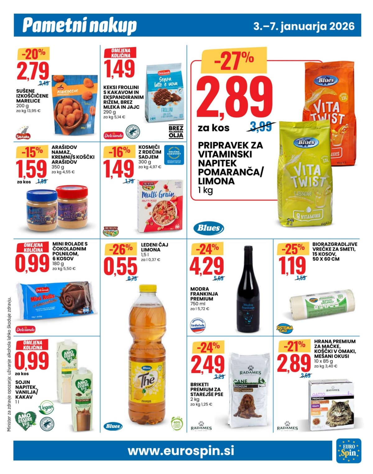 Stran 7. Eurospin kataloga - Pametni nakup od 01.03.2026.
