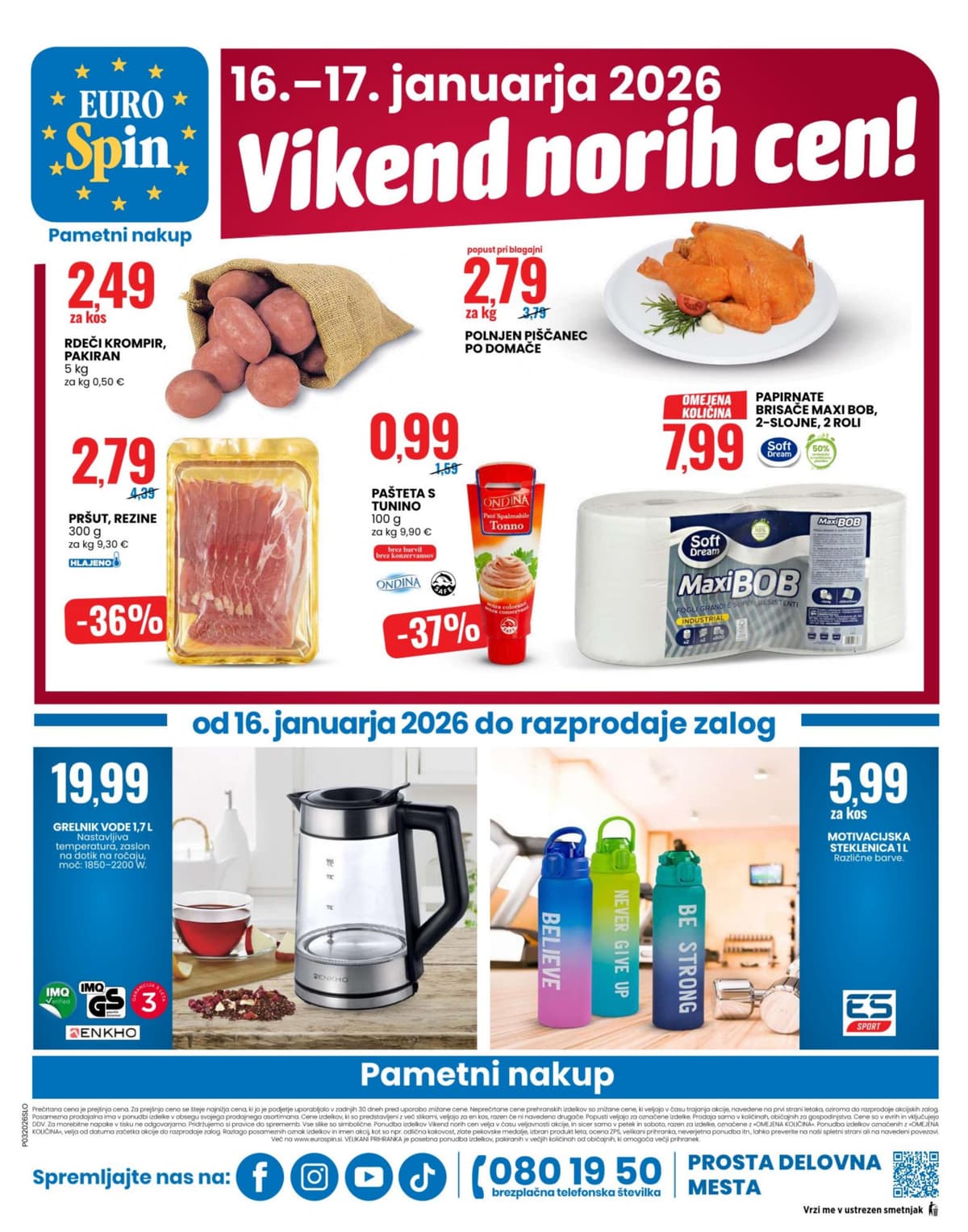 Stran 16. Eurospin kataloga - Pametni nakup