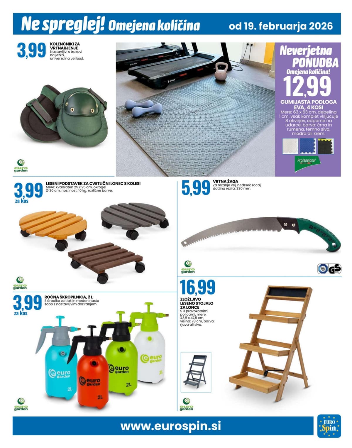 Stran 15. Eurospin kataloga - Akcijska Ponudba od 18.02.2026.