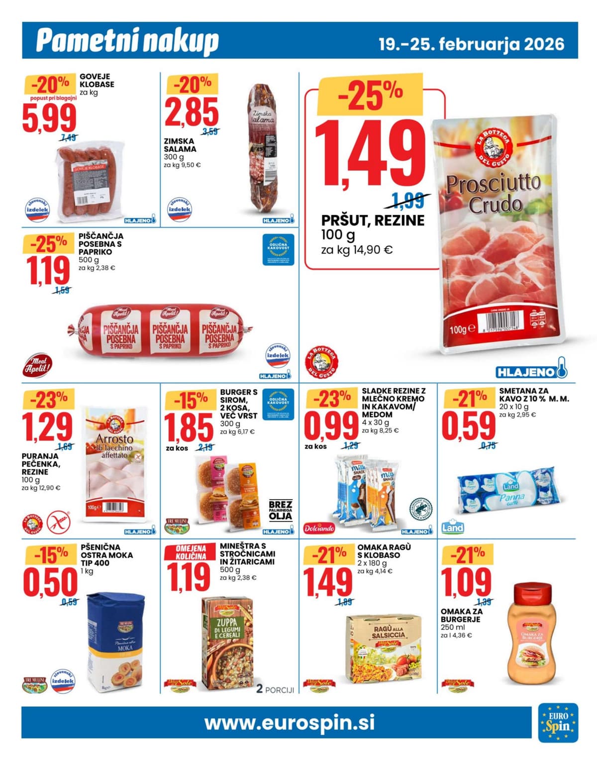Stran 7. Eurospin kataloga - Akcijska Ponudba od 18.02.2026.