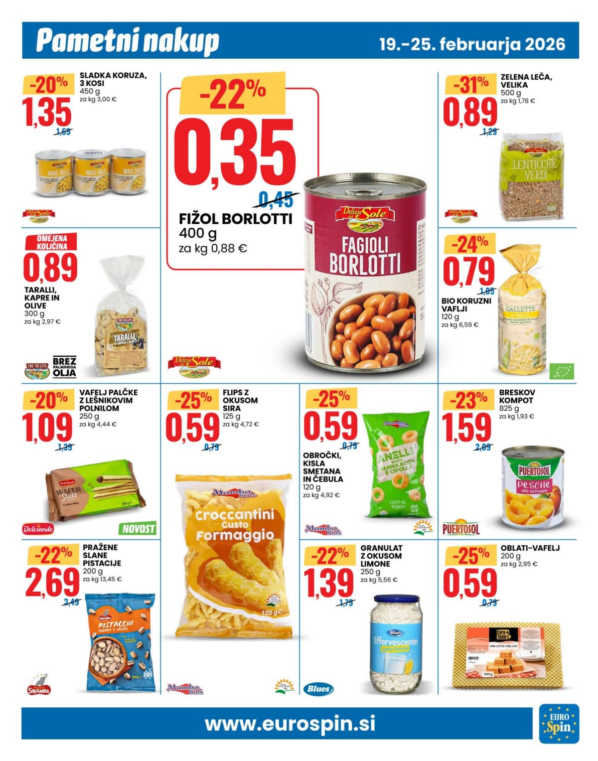 Stran 9. Eurospin kataloga - Akcijska Ponudba od 18.02.2026.