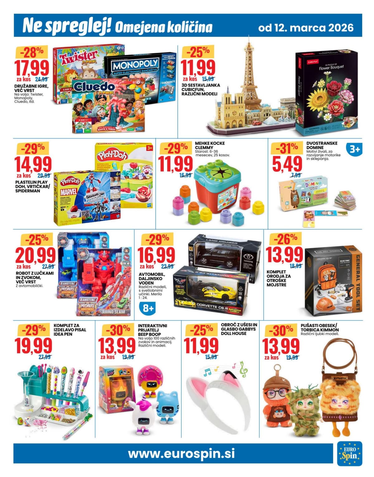 Stran 15. Eurospin kataloga - Akcijska Ponudba od 09.03.2026.