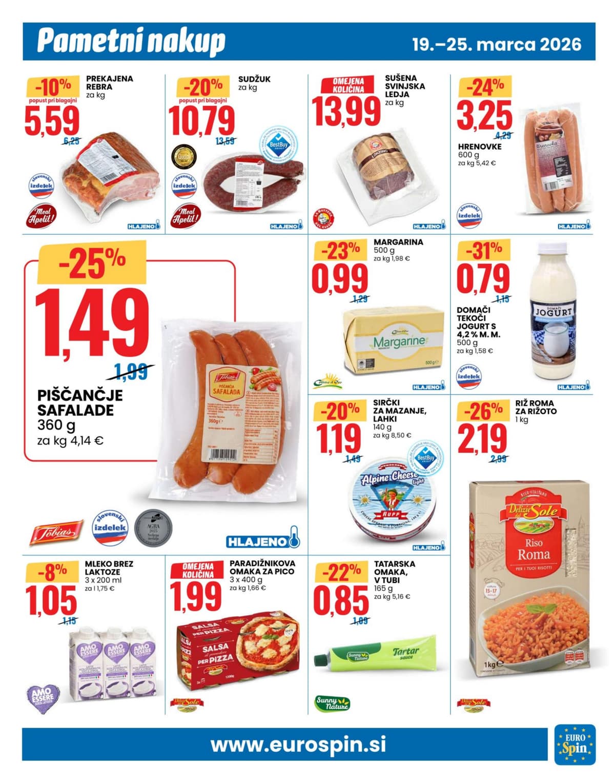Stran 7. Eurospin kataloga - Akcijska Ponudba od 16.03.2026.