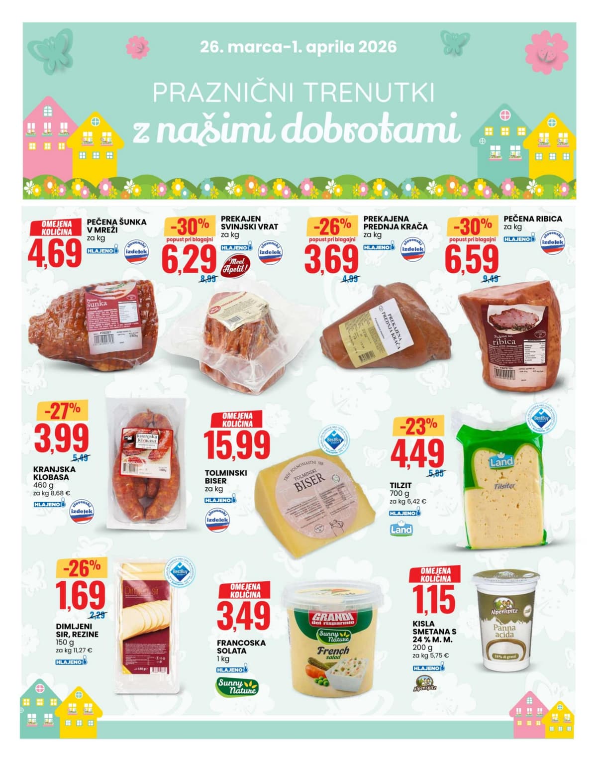 Stran 2. Eurospin kataloga - Akcijska Ponudba od 23.03.2026.