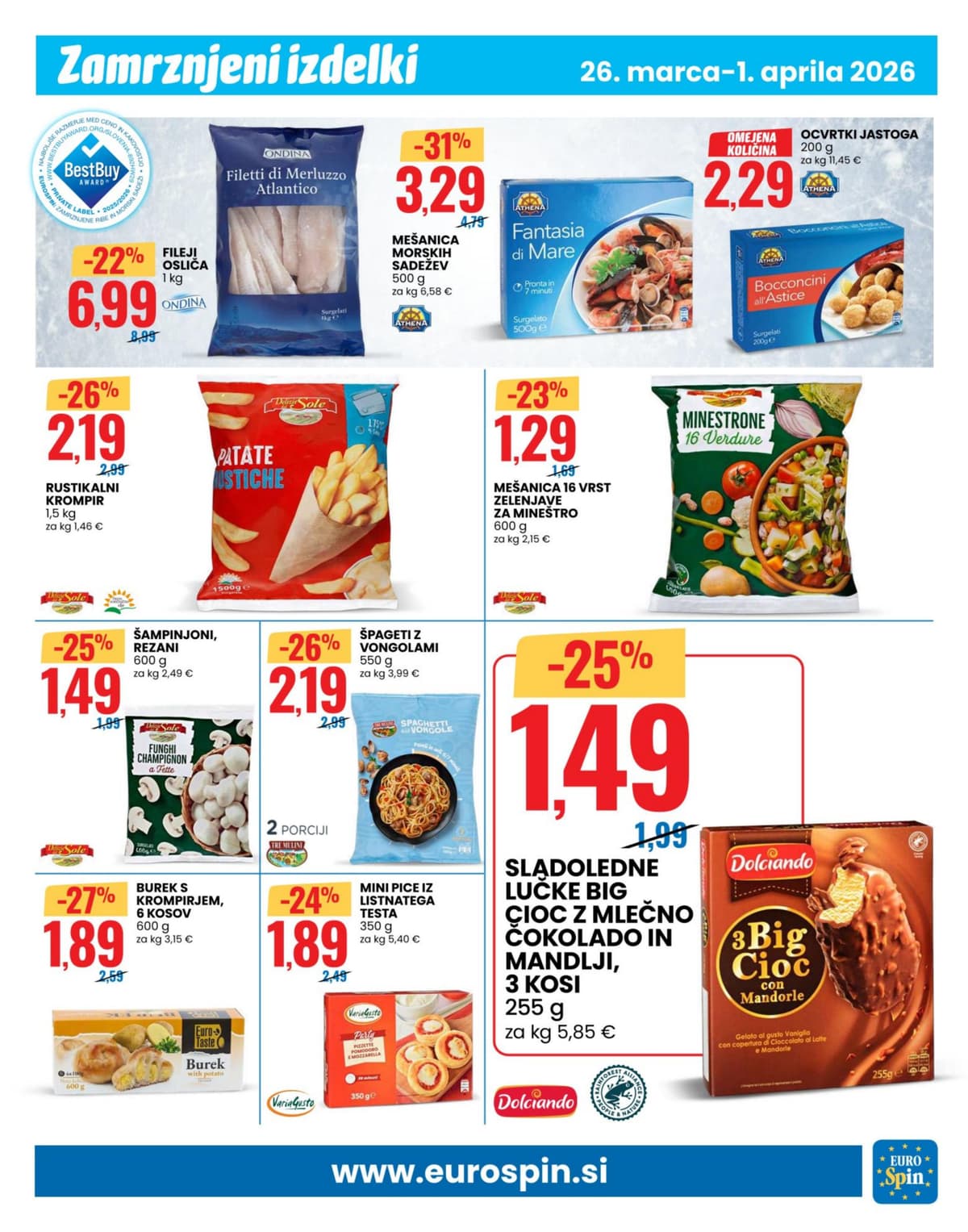 Stran 7. Eurospin kataloga - Akcijska Ponudba od 23.03.2026.