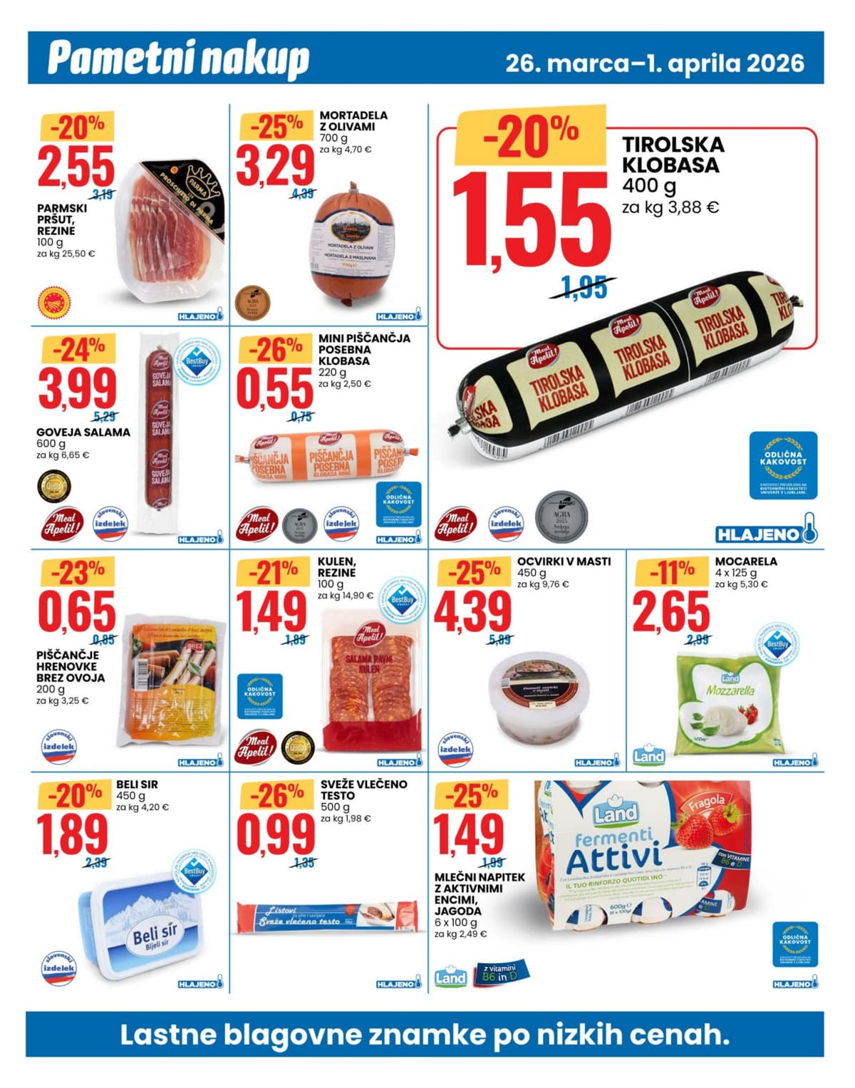 Stran 8. Eurospin kataloga - Akcijska Ponudba od 23.03.2026.