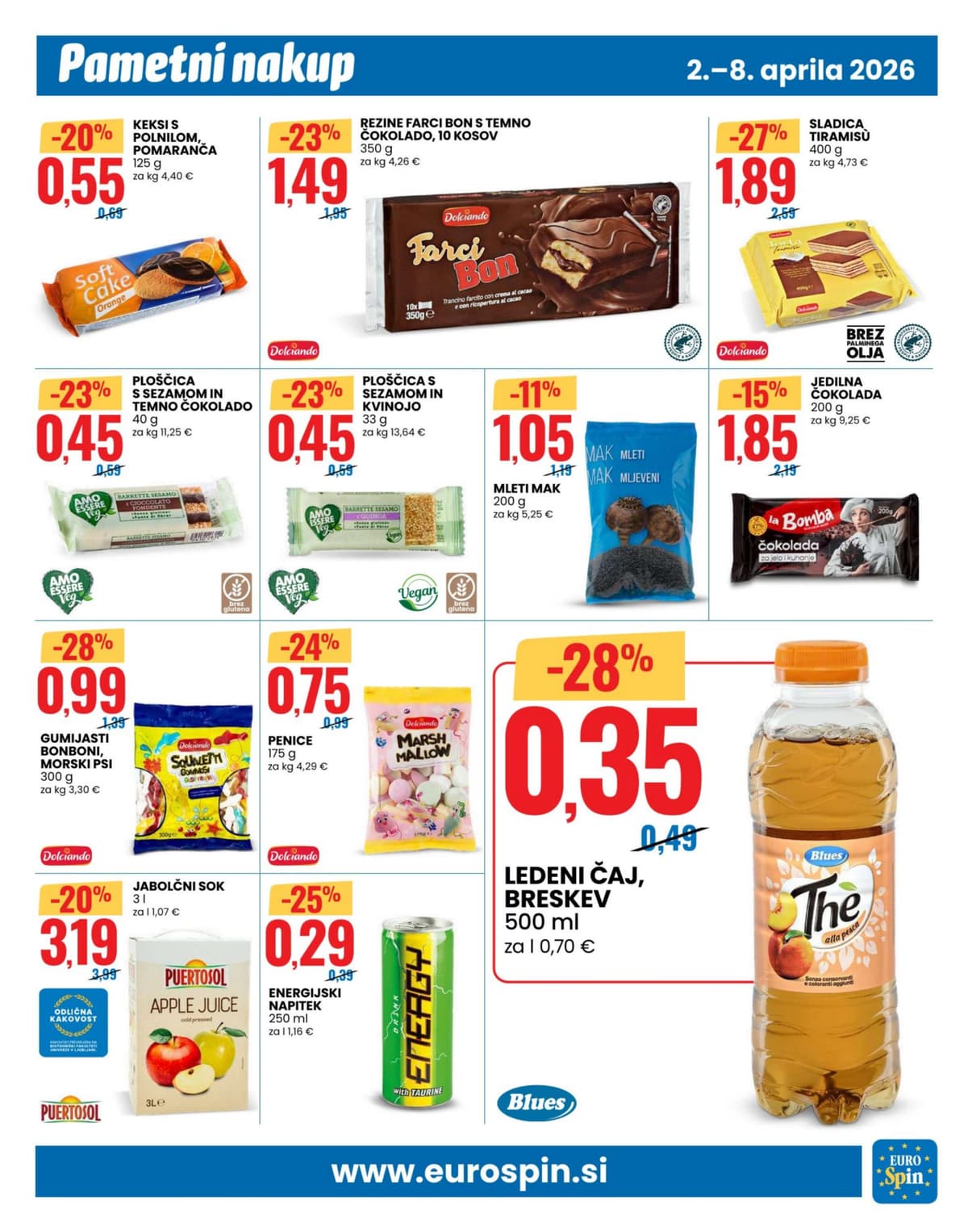 Stran 9. Eurospin kataloga - Akcijska Ponudba od 30.03.2026.