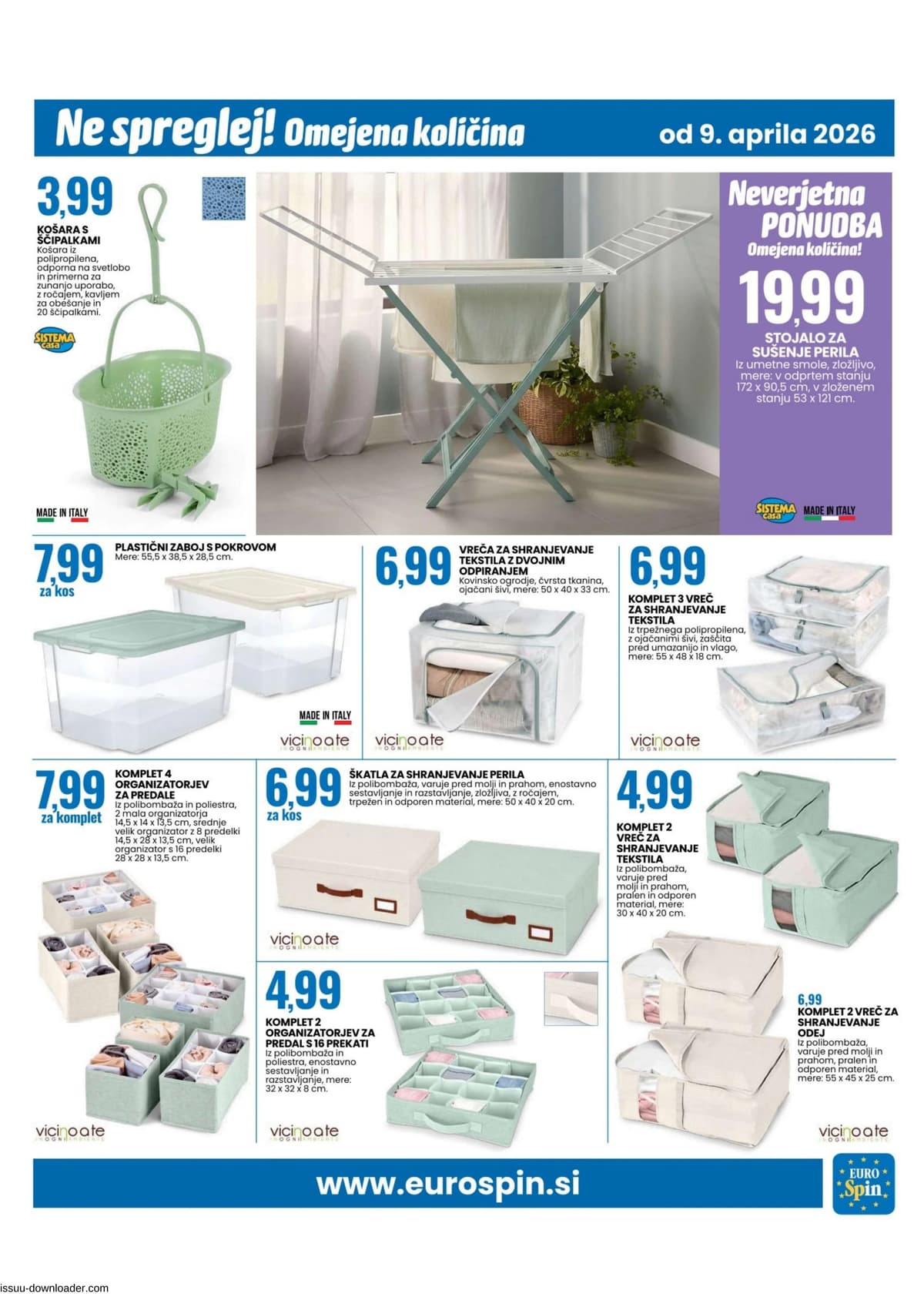 Stran 15. Eurospin kataloga - Akcijska Ponudba od 06.04.2026.