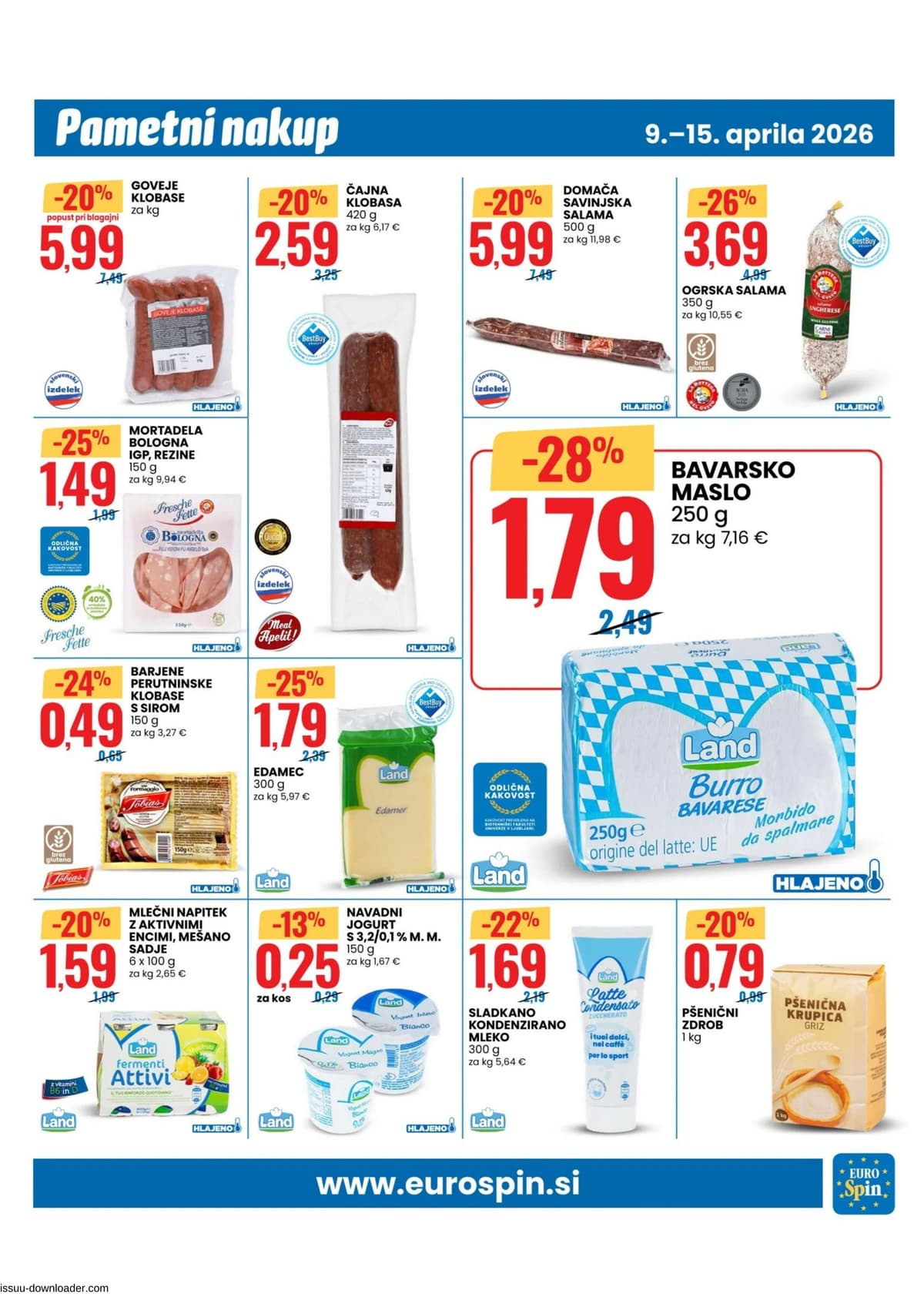 Stran 7. Eurospin kataloga - Akcijska Ponudba