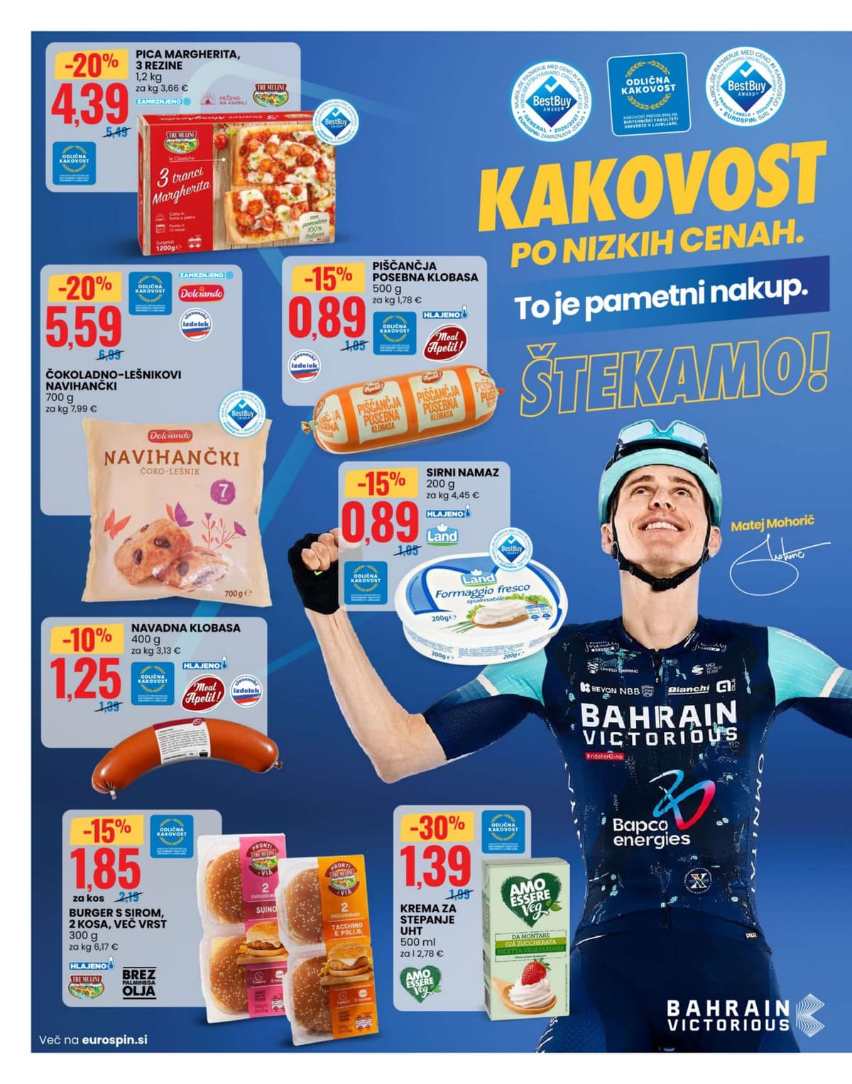 Stran 2. Eurospin kataloga - Akcijska Ponudba od 13.04.2026.