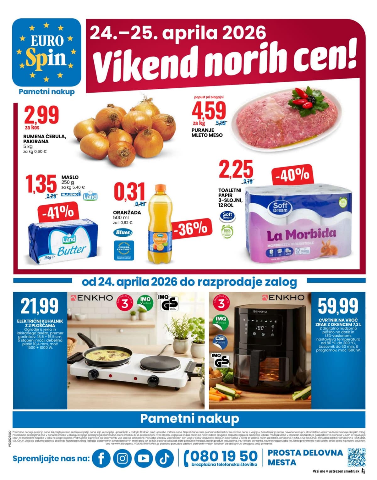 Stran 16. Eurospin kataloga - Akcijska Ponudba od 20.04.2026.