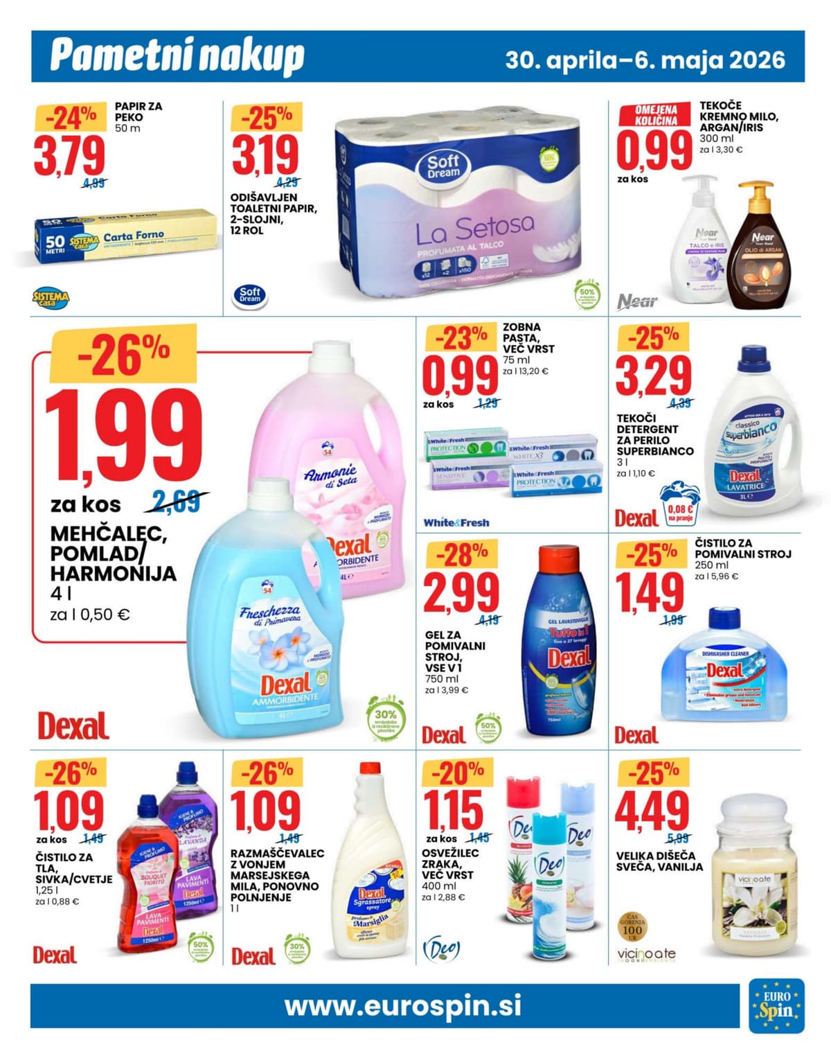 Stran 7. Eurospin kataloga - Akcijska Ponudba od 27.04.2026.