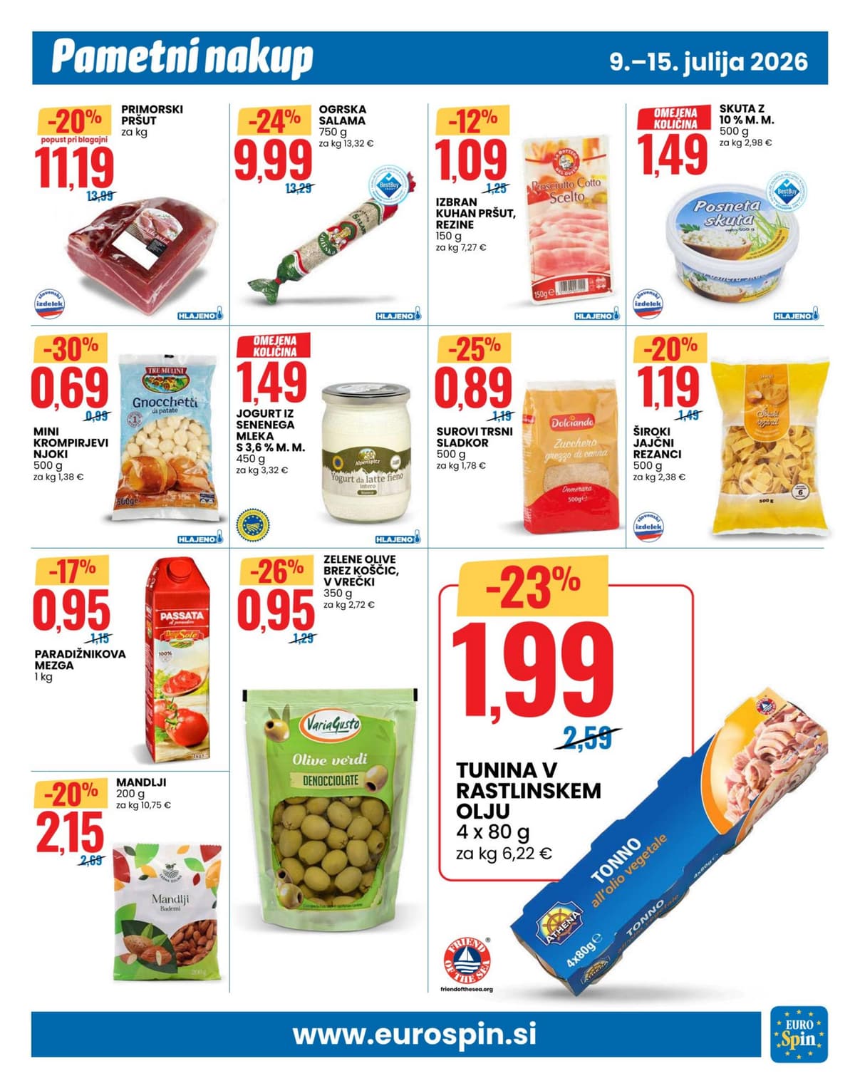 Stran 7. Eurospin kataloga - Akcijska Ponudba od 06.07.2026