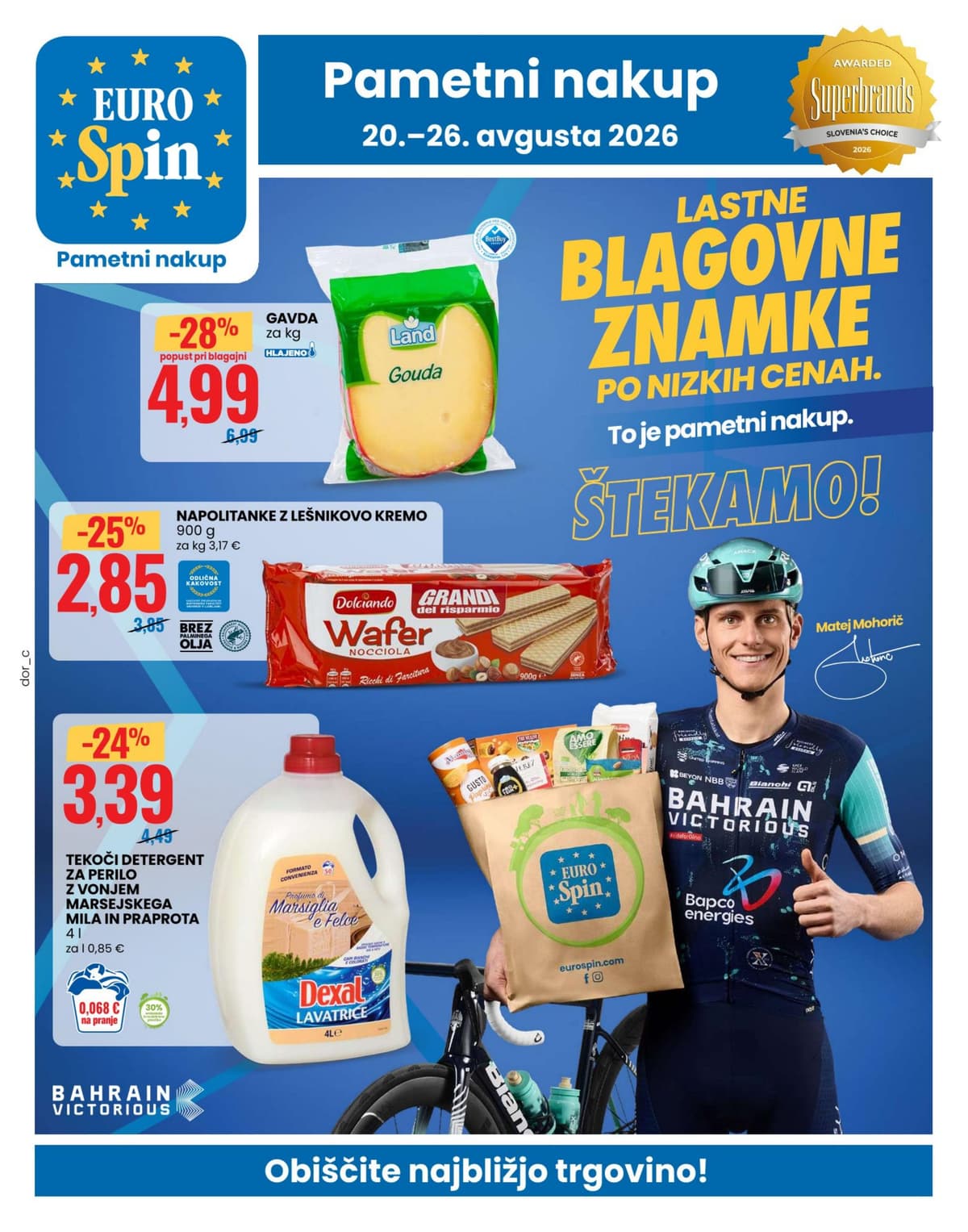 Stran 1. Eurospin kataloga - Akcijska Ponudba od 17.08.2026.