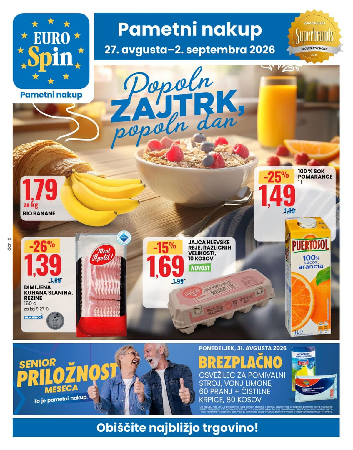 Eurospin katalog od 08/27/2026 - Akcijska Ponudba