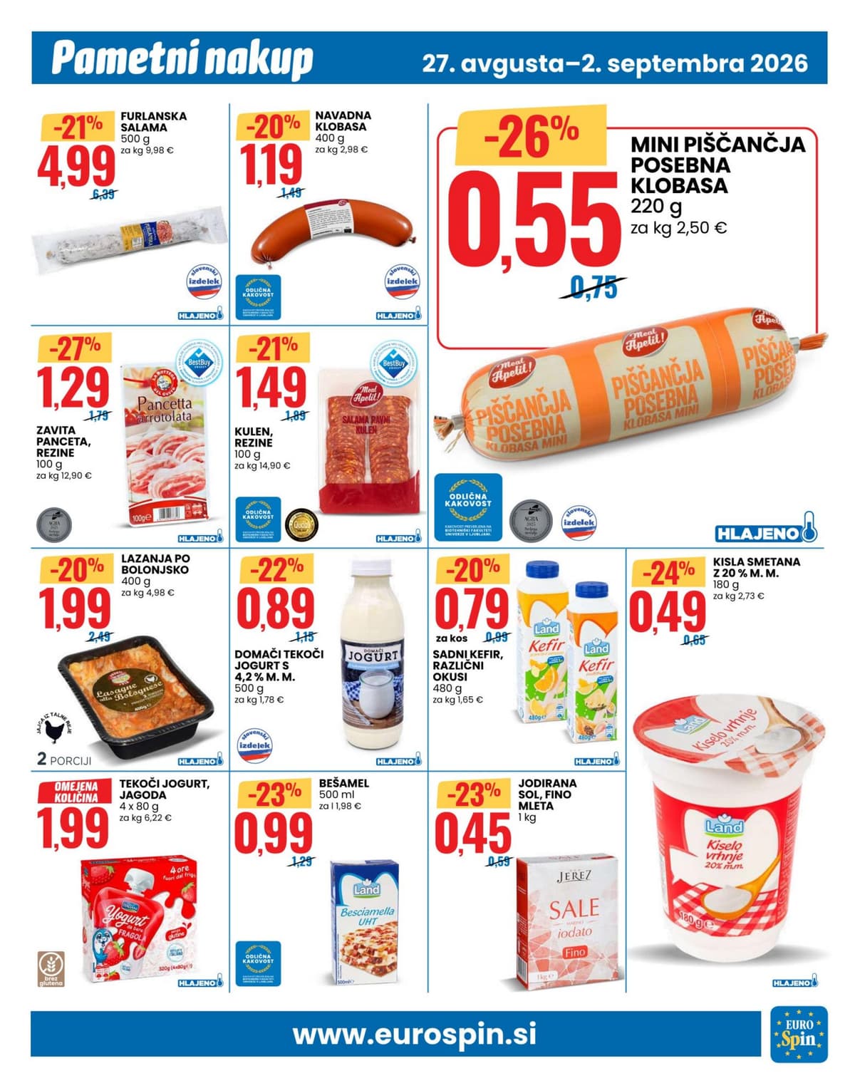 Stran 7. Eurospin kataloga - Akcijska Ponudba