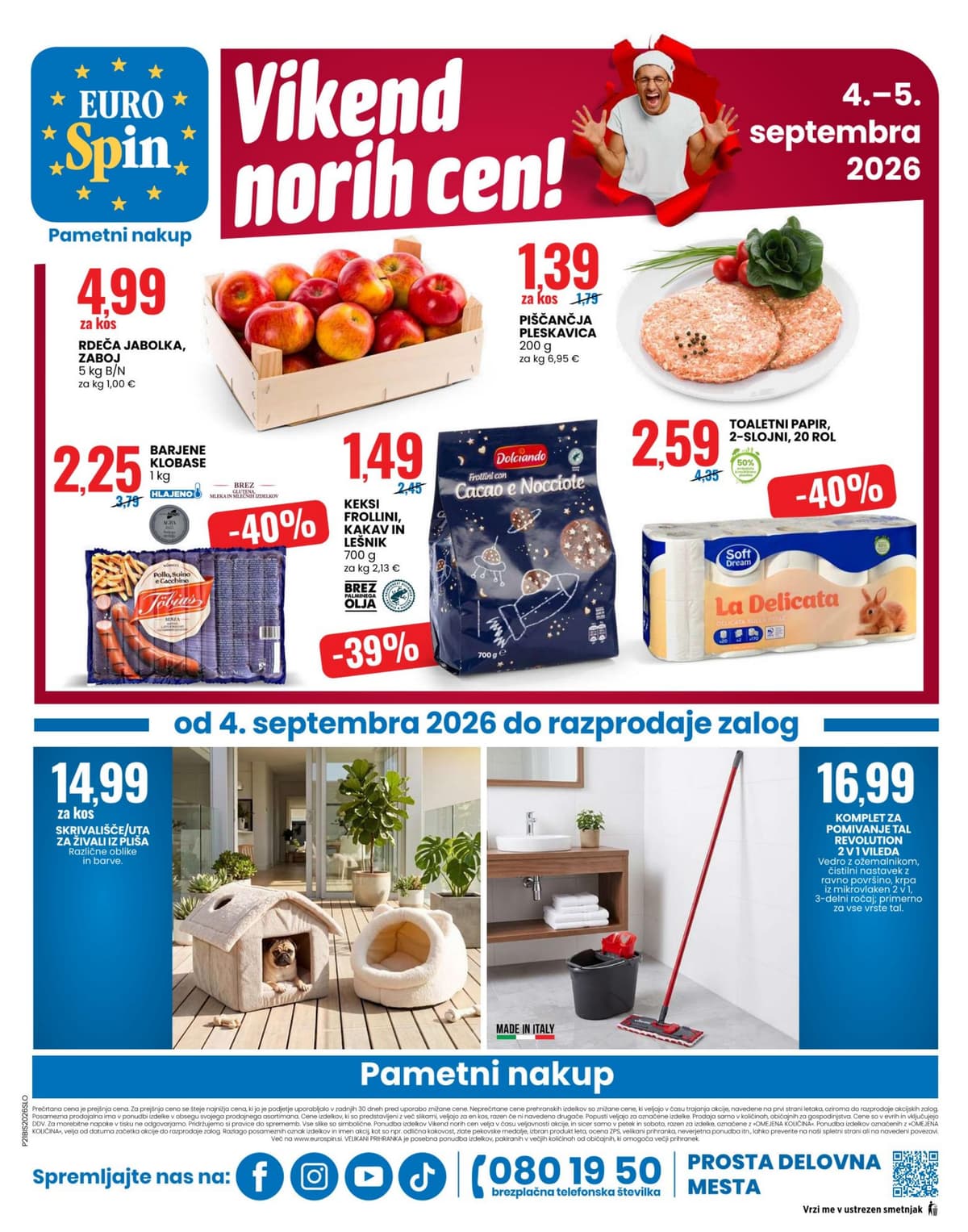 Stran 16. Eurospin kataloga - Akcijska Ponudba od 31.08.2026.