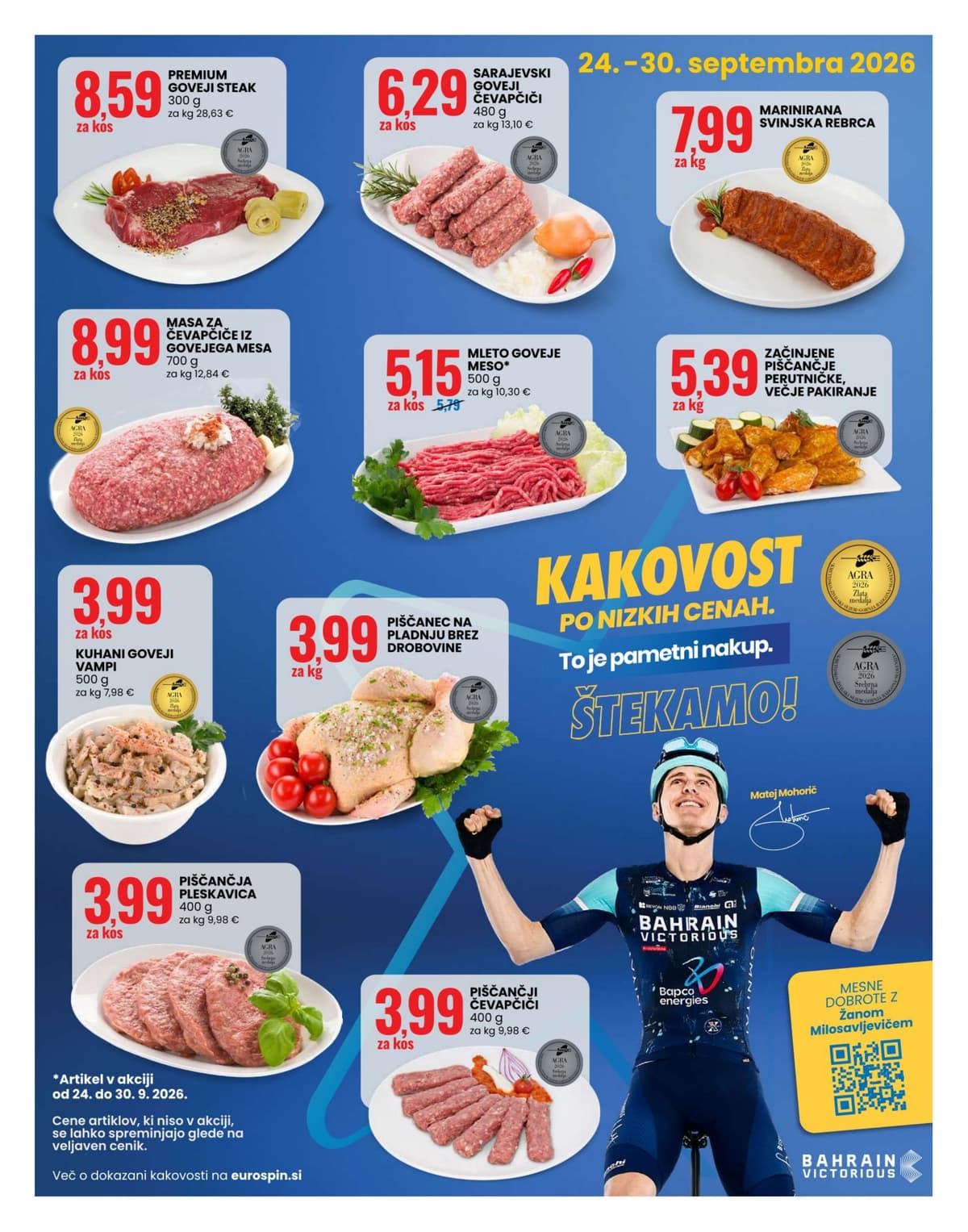 Stran 5. Eurospin kataloga - Akcijska Ponudba od 21.09.2026.