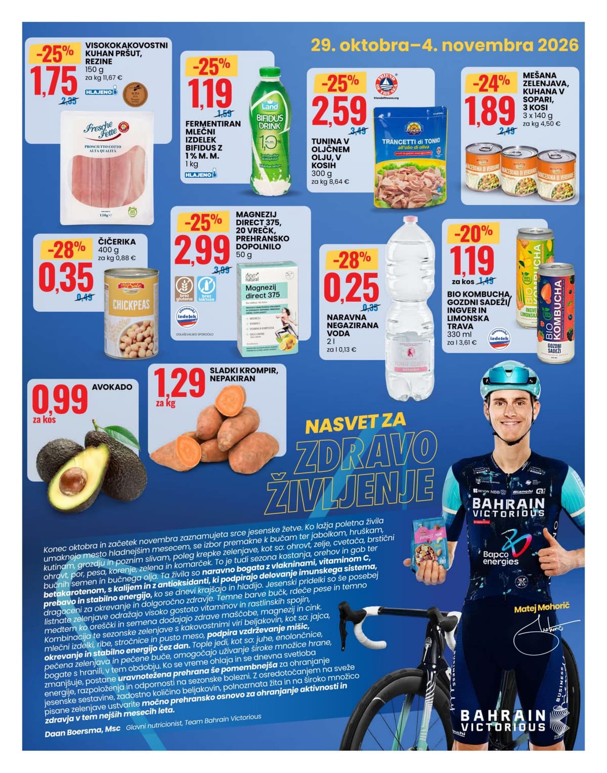 Stran 14. Eurospin kataloga - Akcijska Ponudba od 26.10.2026.