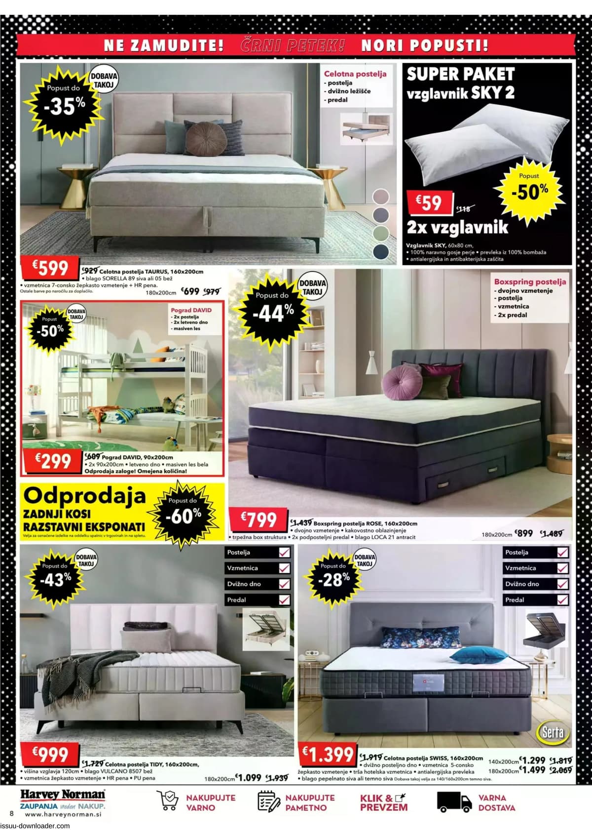 Stran 8. Harvey Norman kataloga - Črni petek od 23.02.2026.