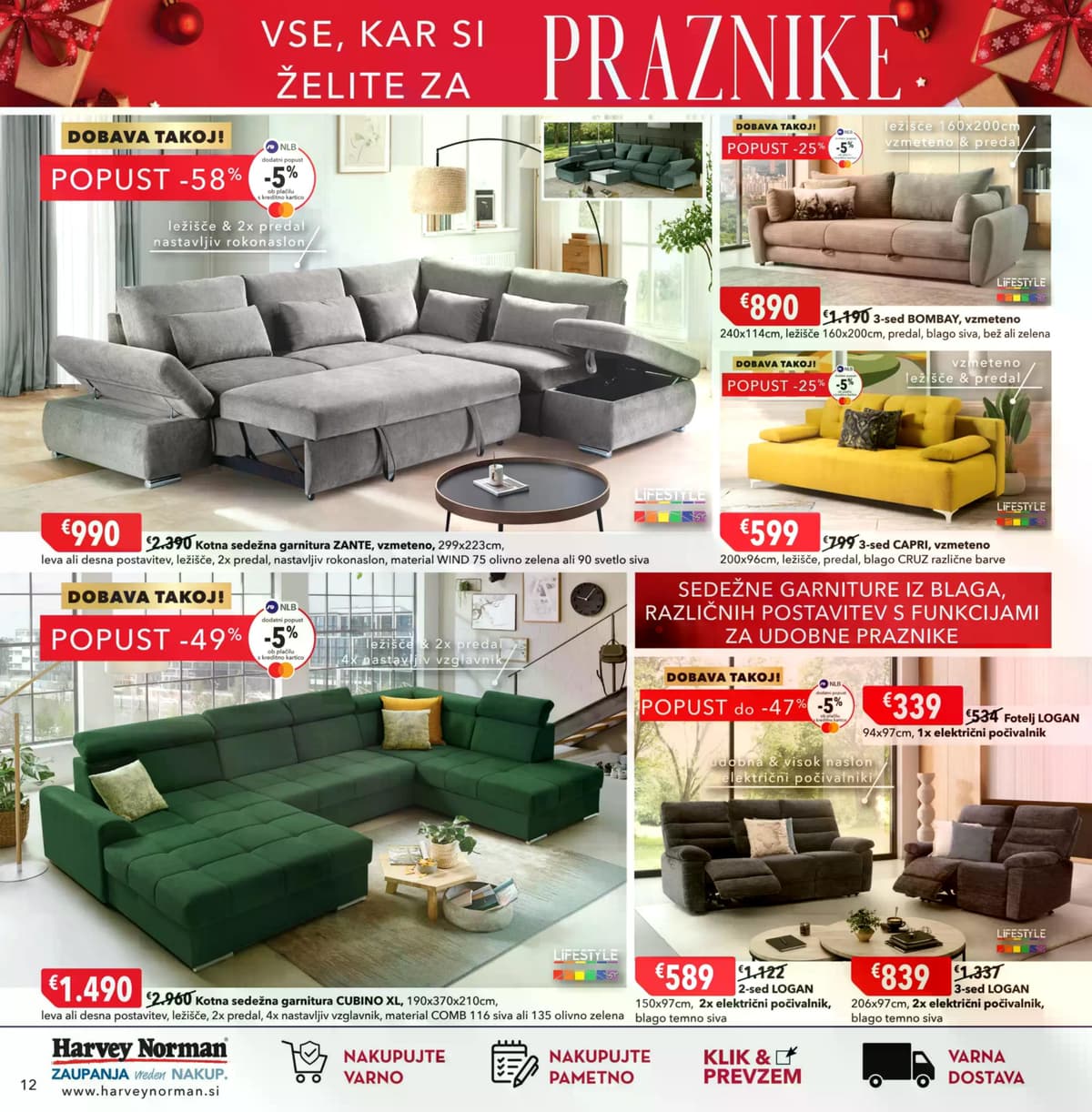 Stran 12. Harvey Norman kataloga - Vse kar si želite za praznike od 01.03.2026.