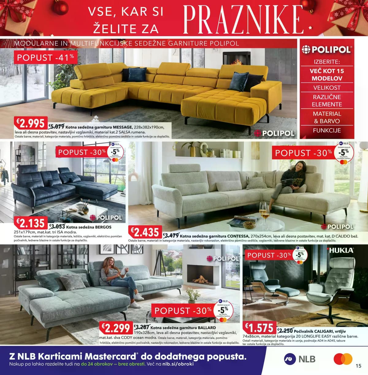 Stran 15. Harvey Norman kataloga - Vse kar si želite za praznike od 01.03.2026.