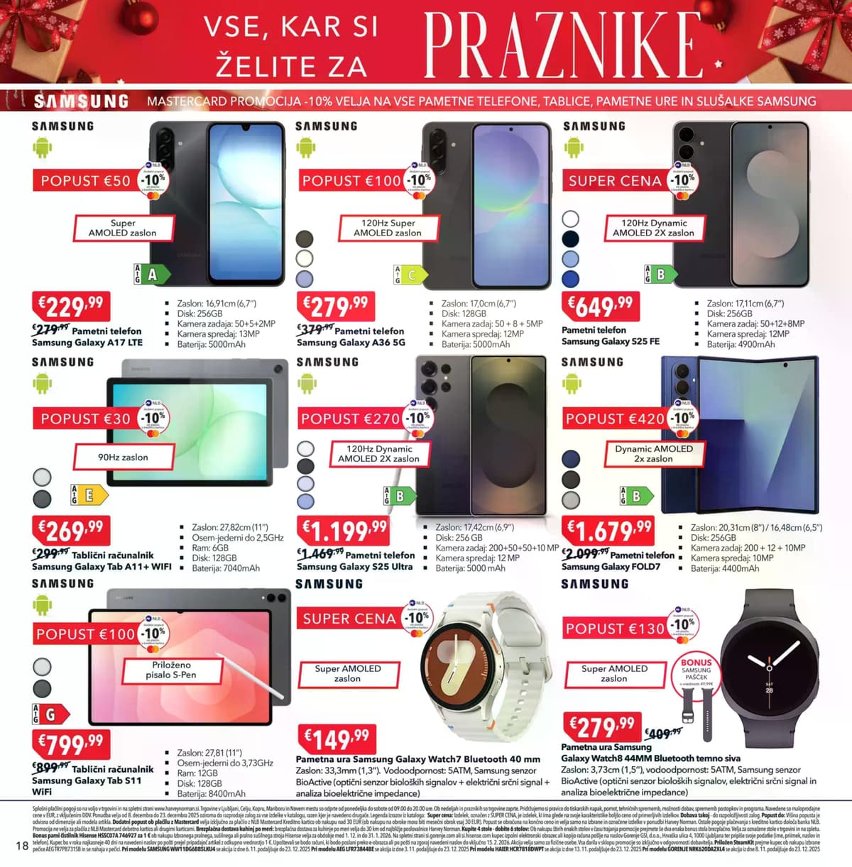 Stran 18. Harvey Norman kataloga - Vse kar si želite za praznike od 01.03.2026.