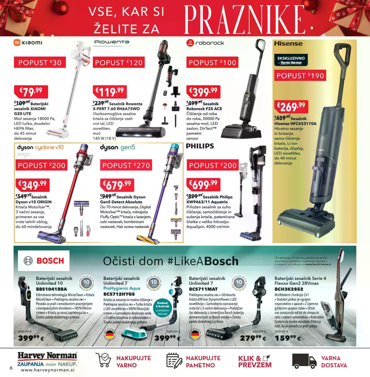 Stran 6. Harvey Norman kataloga - Vse kar si želite za praznike