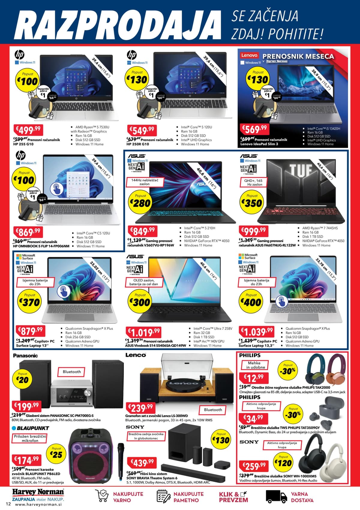 Stran 12. Harvey Norman kataloga - Velika razprodaja od 02.03.2026.