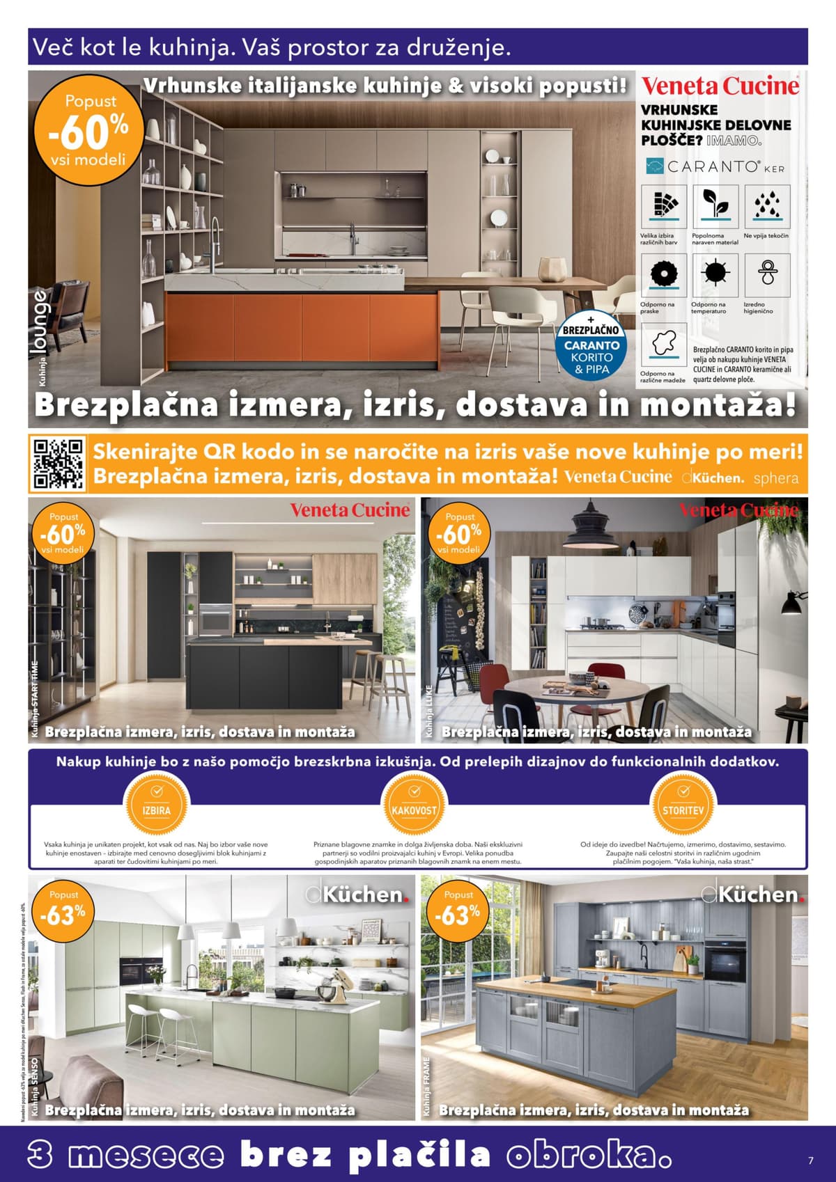 Stran 7. Harvey Norman kataloga - 3 mesece brez plačila obroka od 17.02.2026.