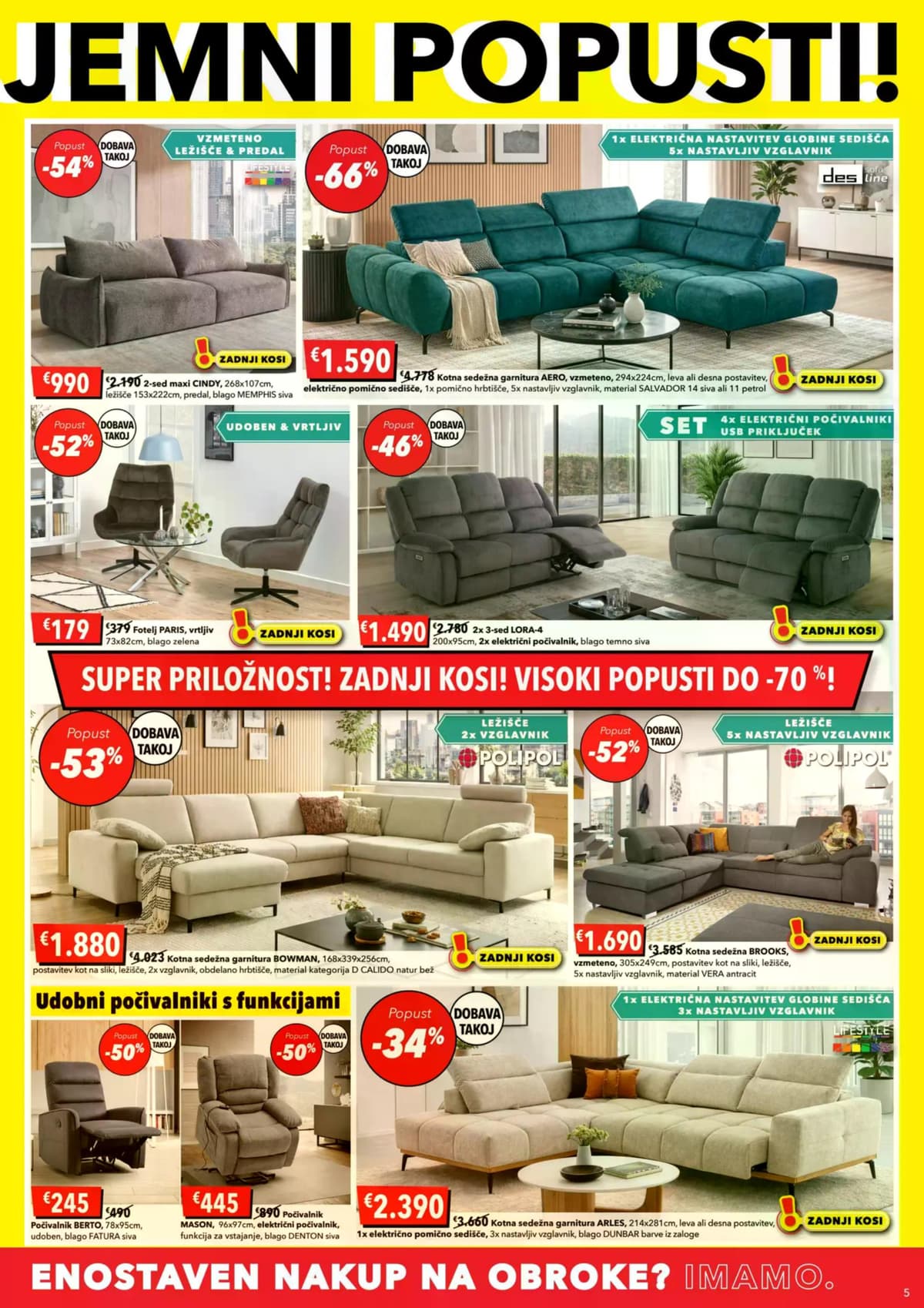 Stran 5. Harvey Norman kataloga - Na zalogi popusti do -50%