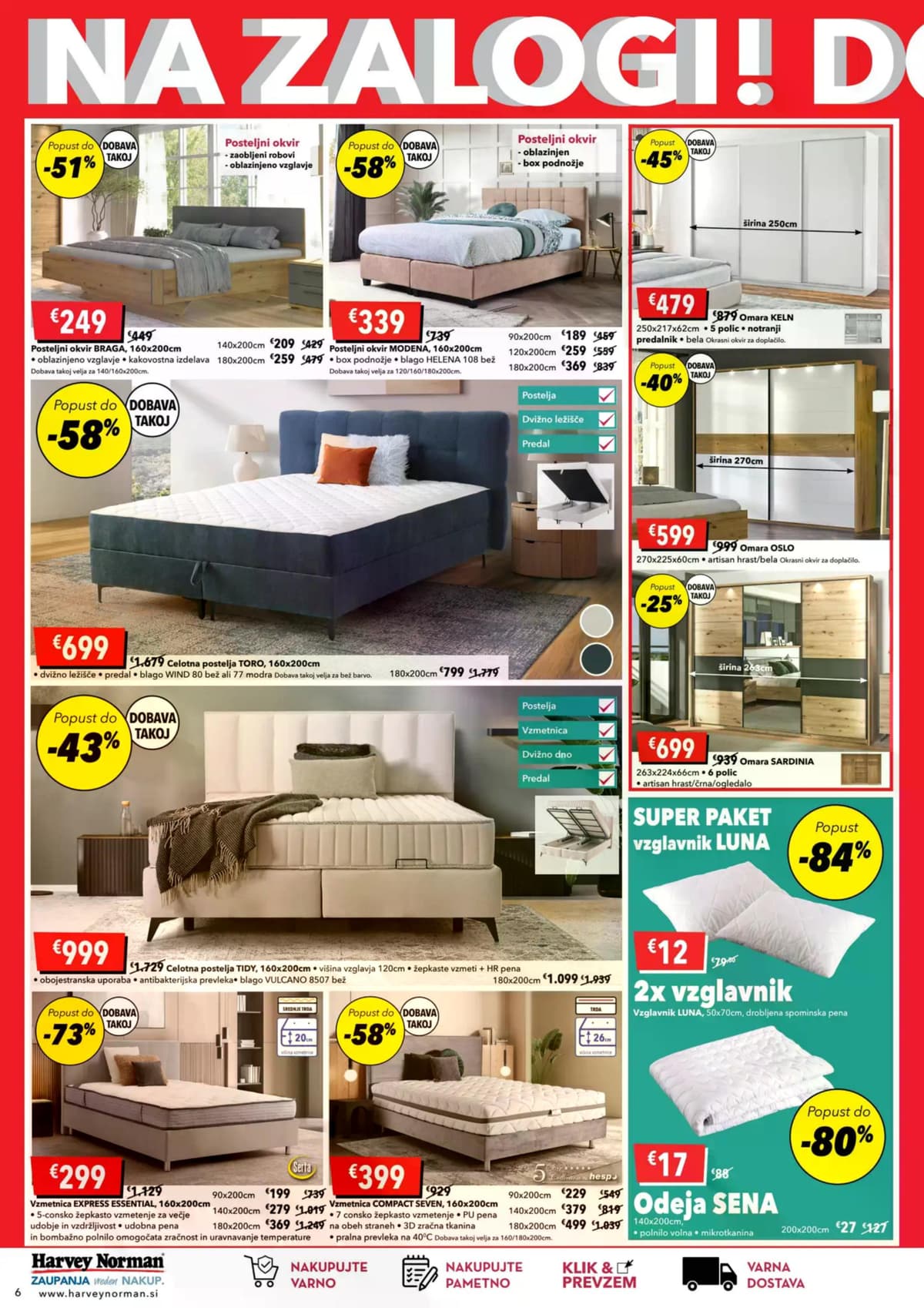 Stran 6. Harvey Norman kataloga - Na zalogi popusti do -50%