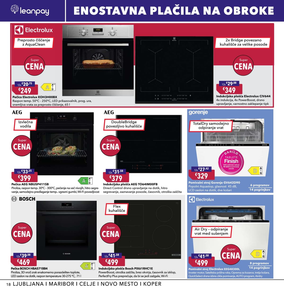 Stran 18. Harvey Norman kataloga - Privoščite si nekaj novega od 12.03.2026.