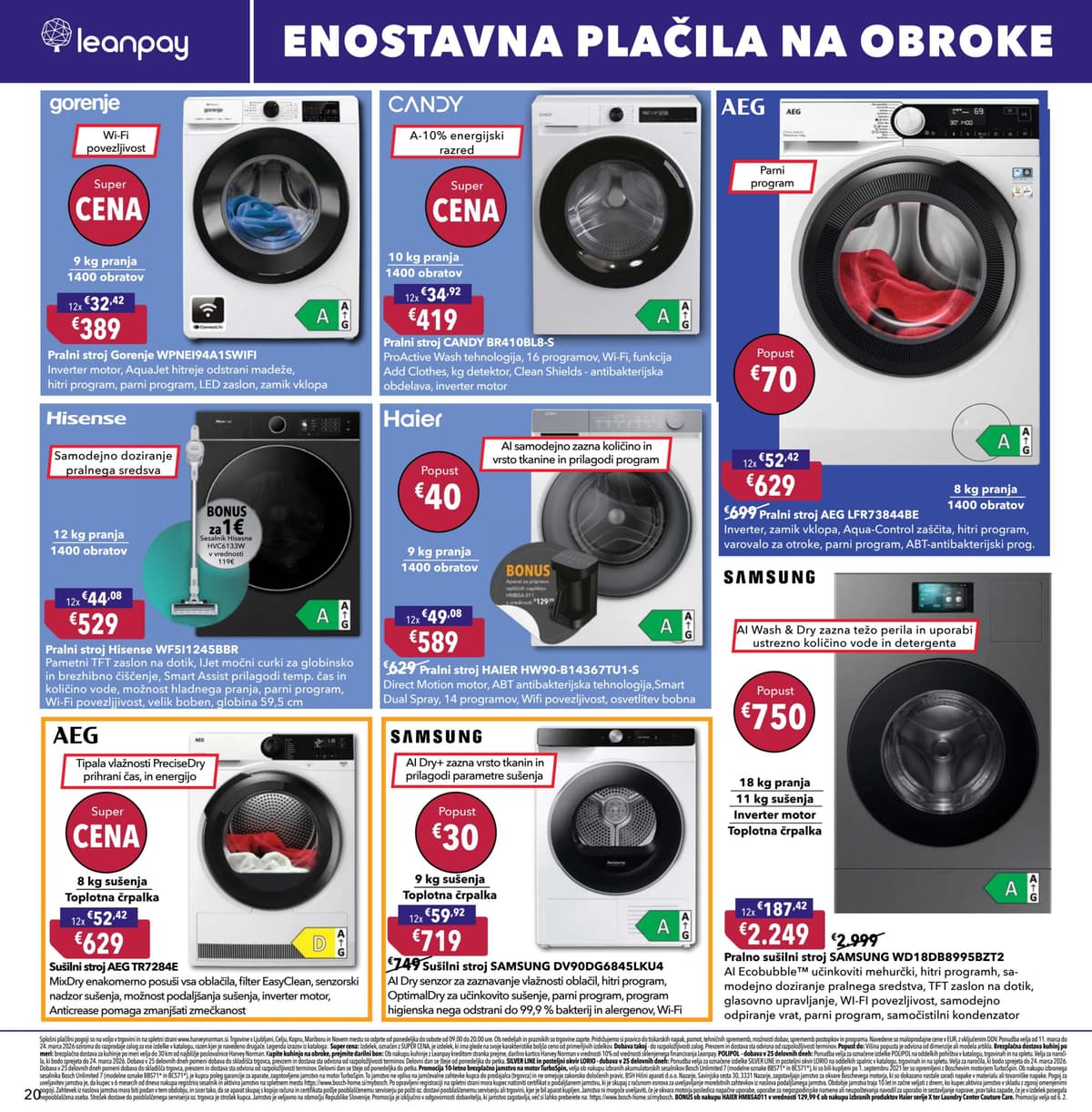 Stran 20. Harvey Norman kataloga - Privoščite si nekaj novega