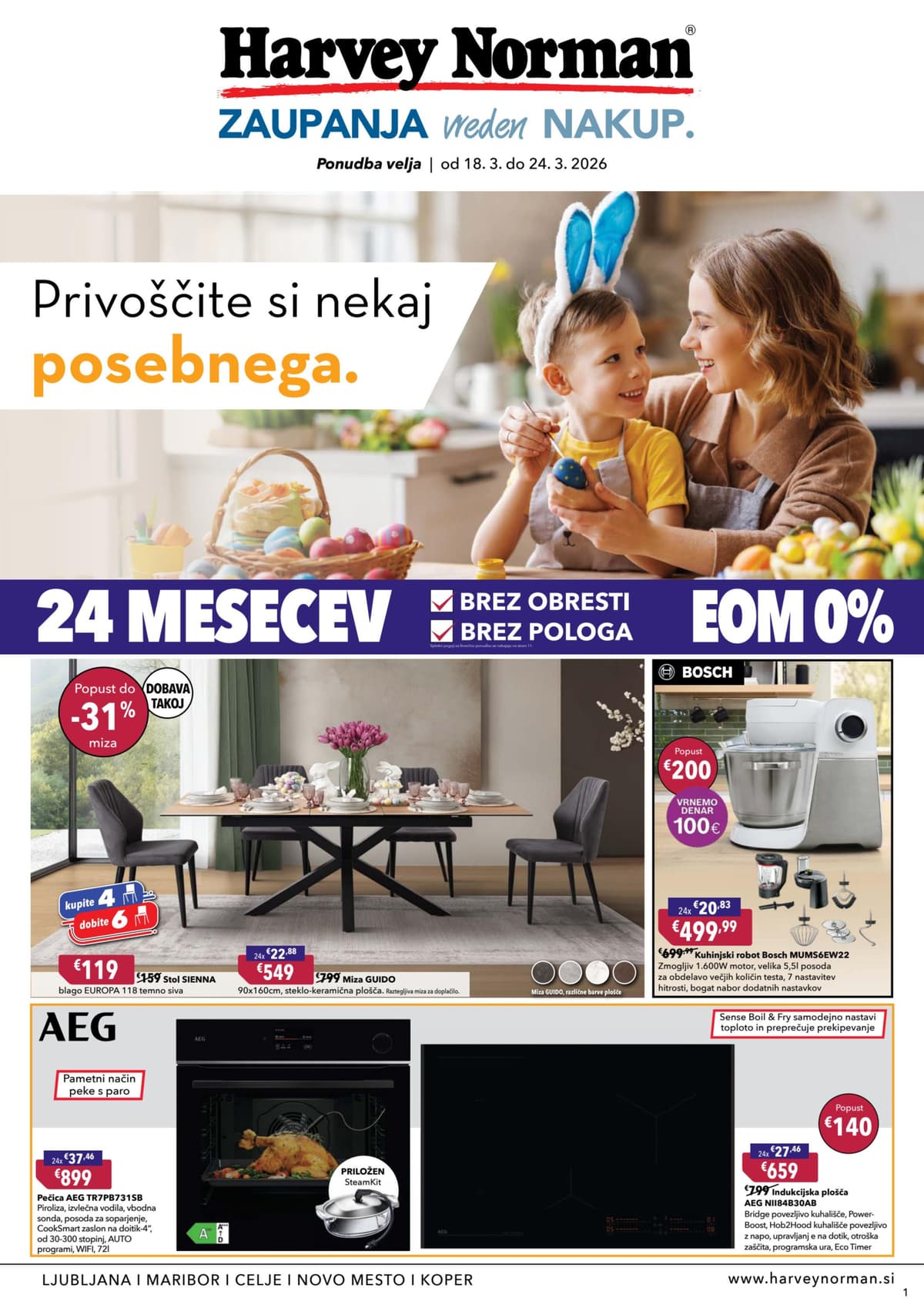 Stran 1. Harvey Norman kataloga - Privoščite si nekaj posebnega