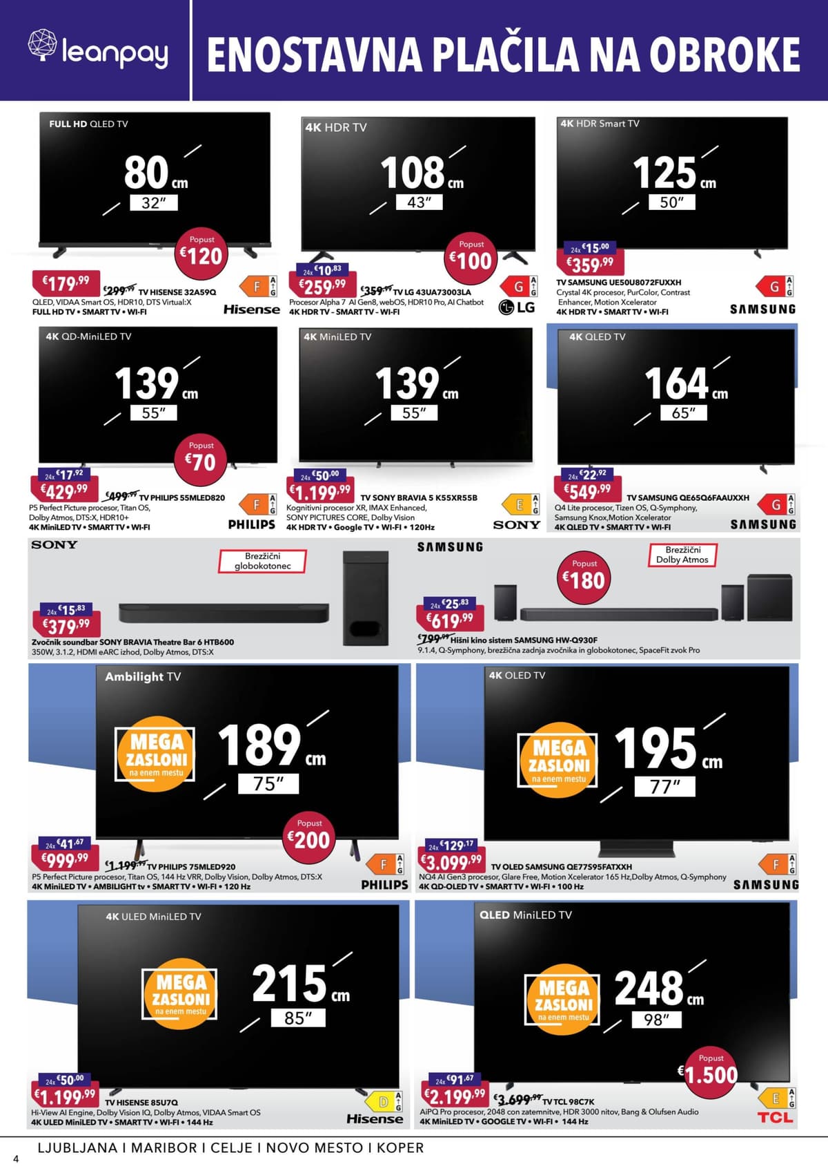 Stran 4. Harvey Norman kataloga - Privoščite si nekaj posebnega od 18.03.2026.