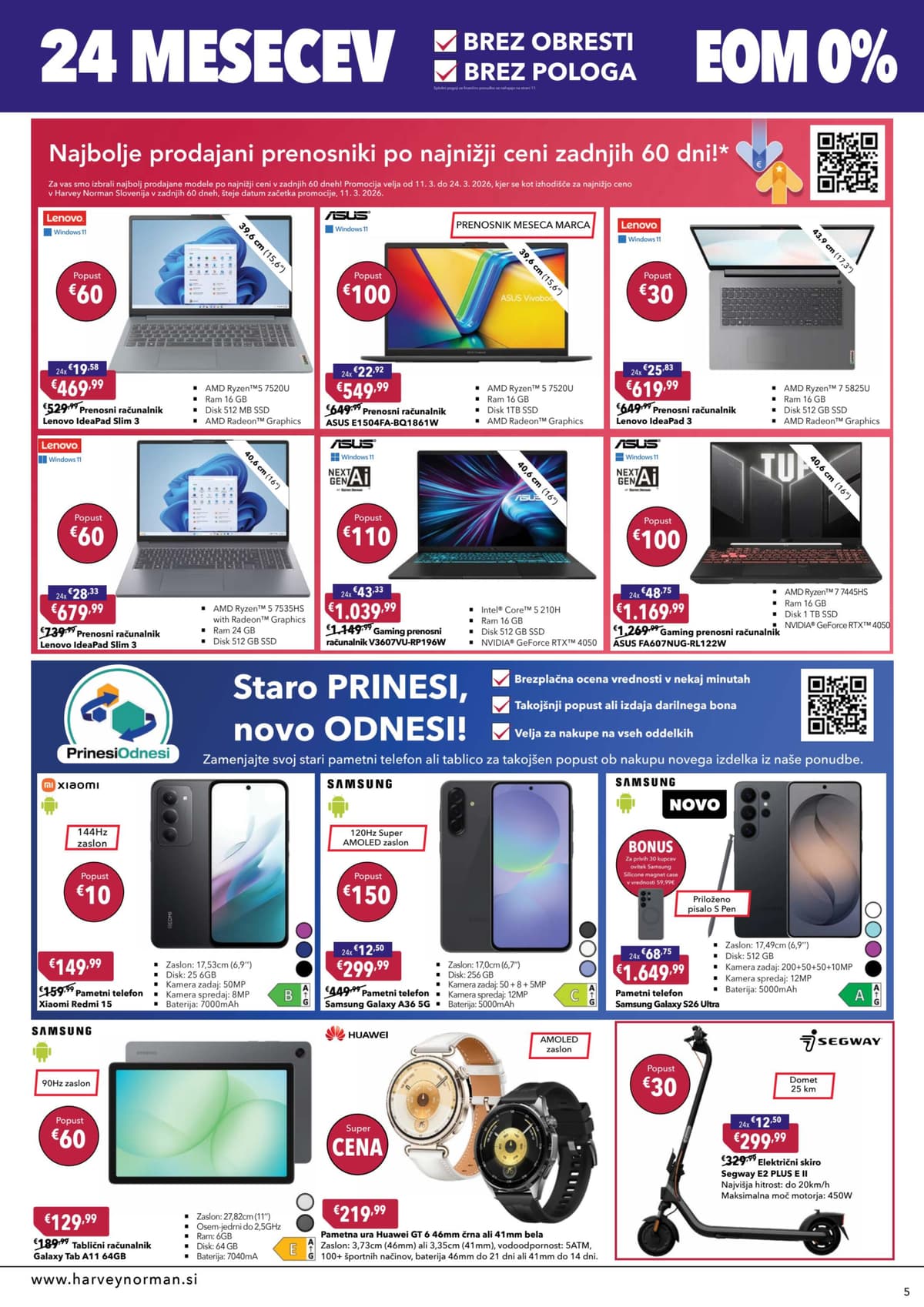 Stran 5. Harvey Norman kataloga - Privoščite si nekaj posebnega od 18.03.2026.