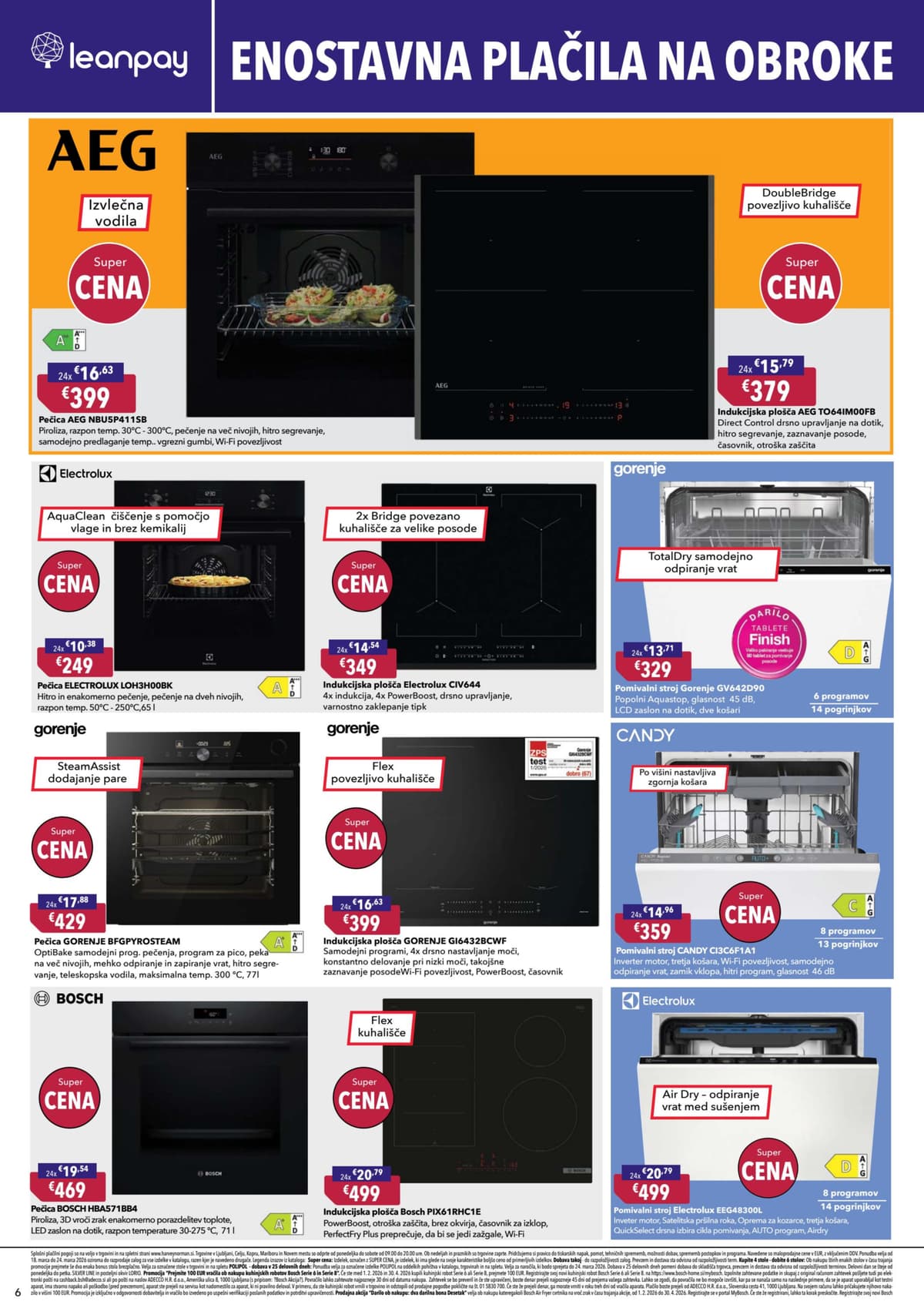 Stran 6. Harvey Norman kataloga - Privoščite si nekaj posebnega