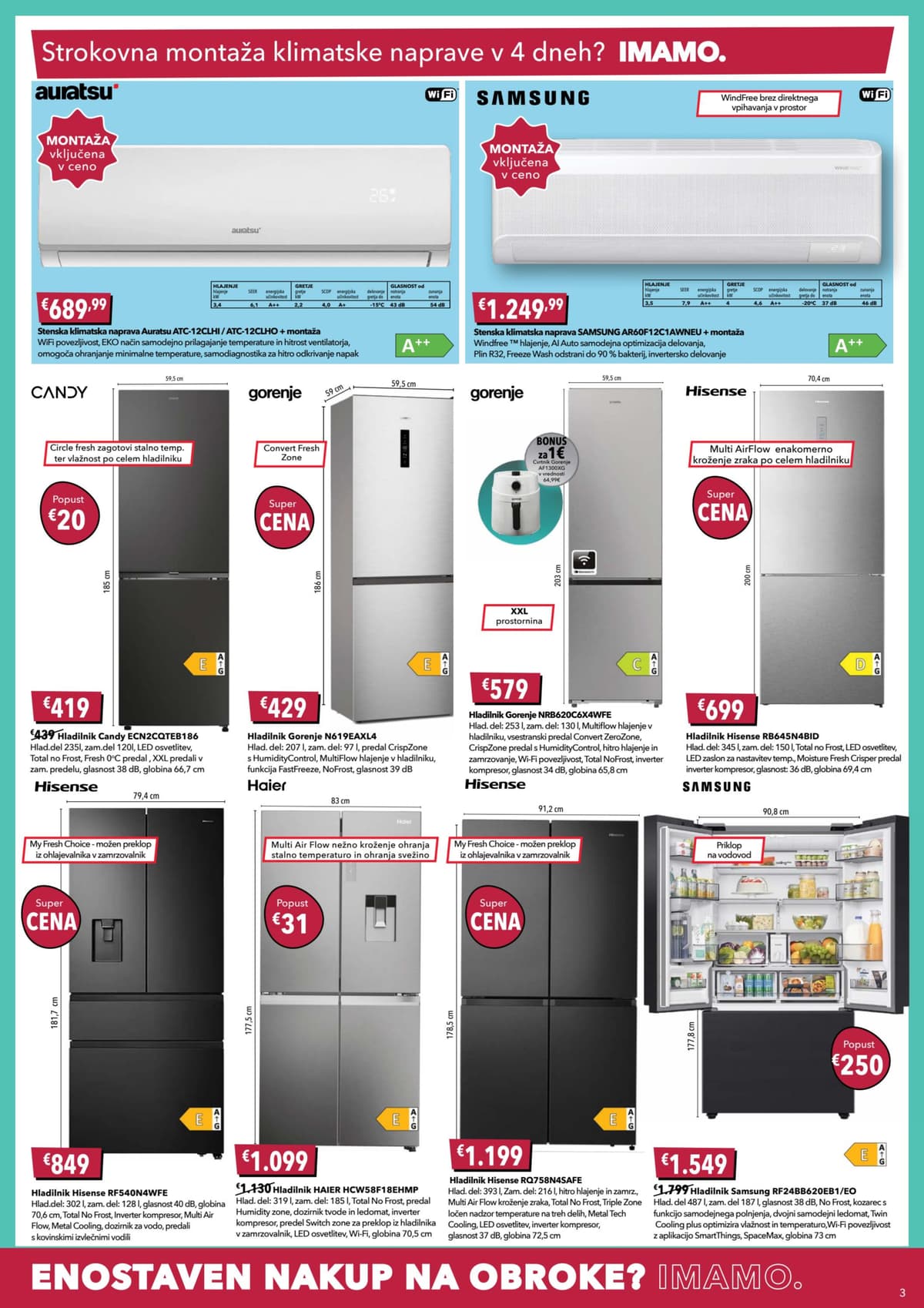 Stran 3. Harvey Norman kataloga - Velikonočna Akcija od 26.03.2026.