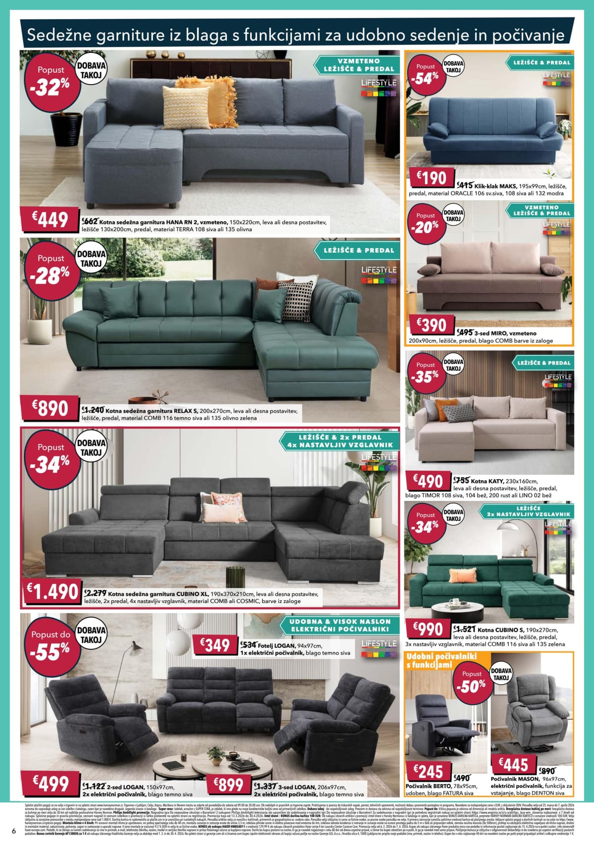 Stran 6. Harvey Norman kataloga - Velikonočna Akcija