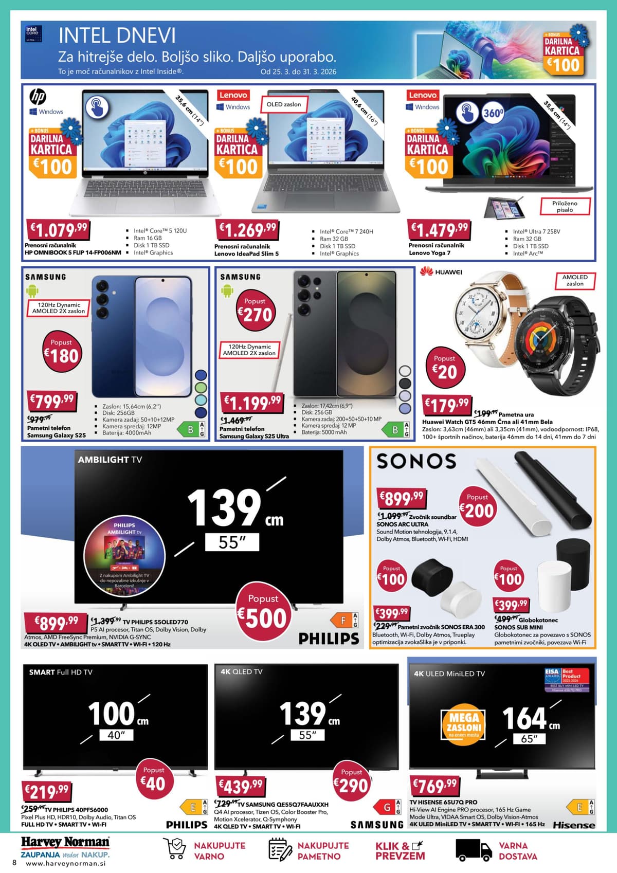 Stran 8. Harvey Norman kataloga - Velikonočna Akcija od 26.03.2026.